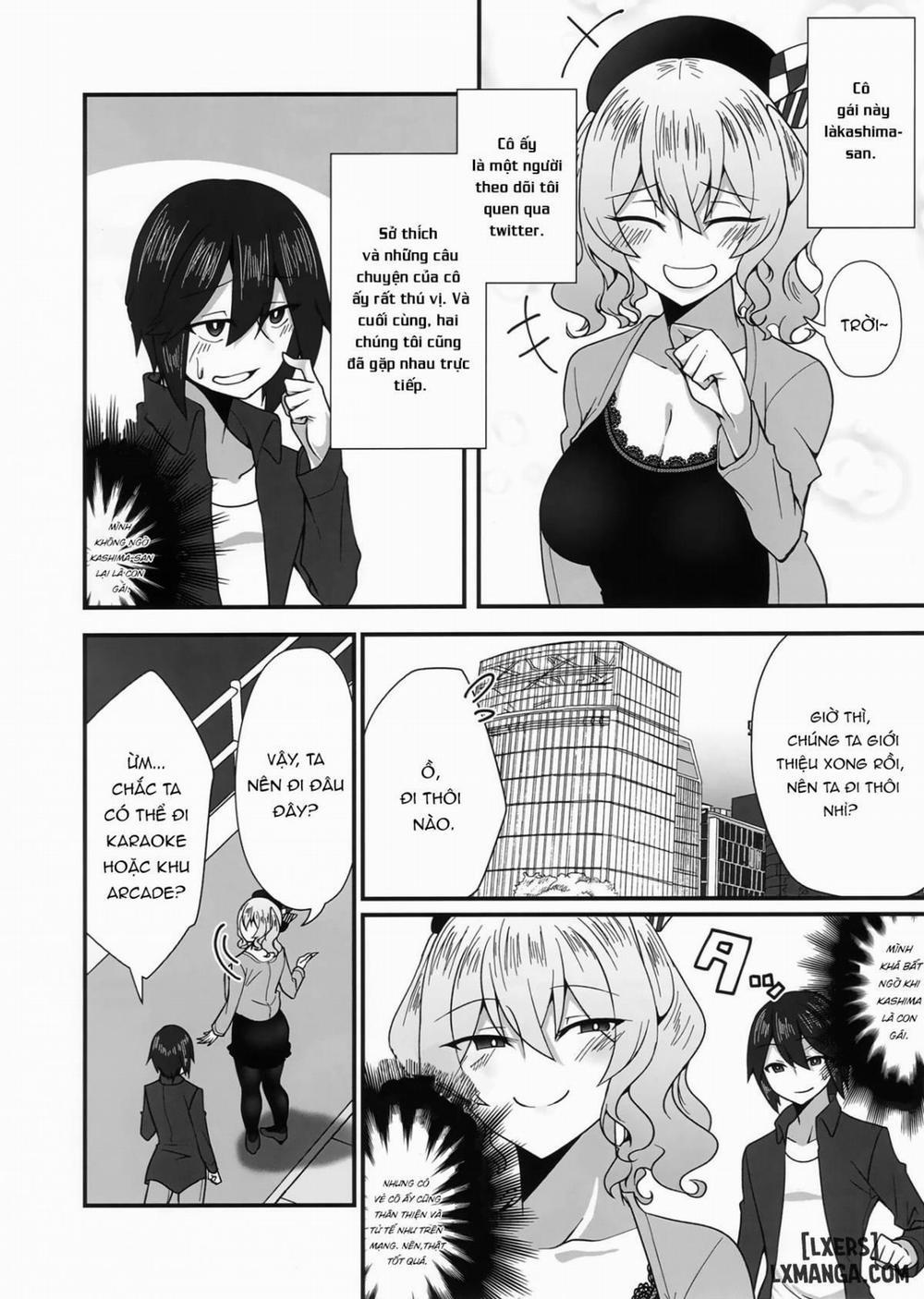 Follower de Stalker no Kashima-san ni Off-kai no Ato Gyaku Rape sareru Hon Oneshot trang 2