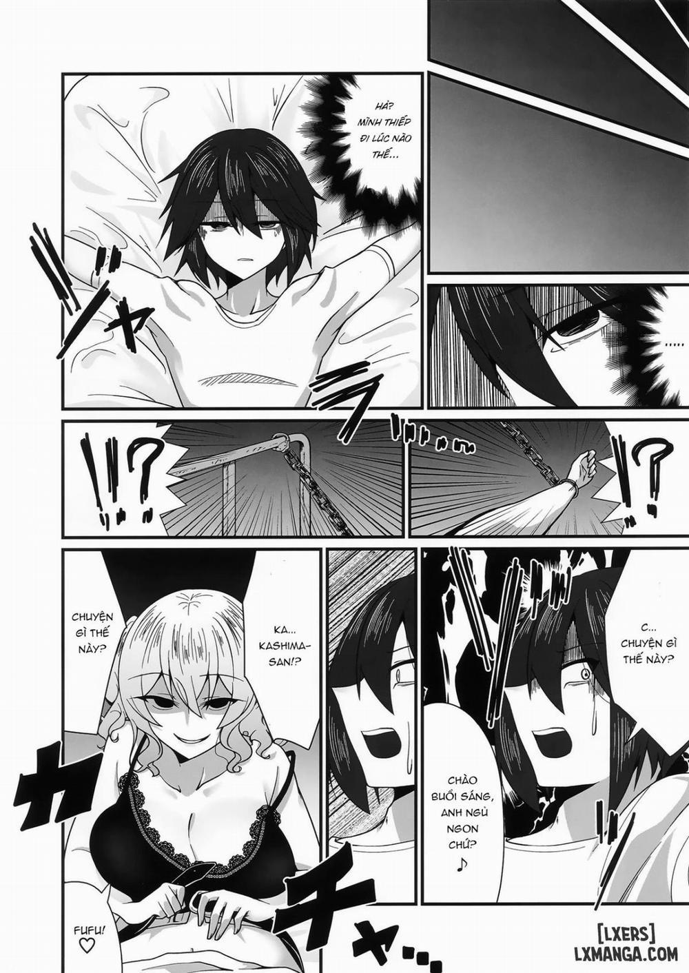 Follower de Stalker no Kashima-san ni Off-kai no Ato Gyaku Rape sareru Hon Oneshot trang 6