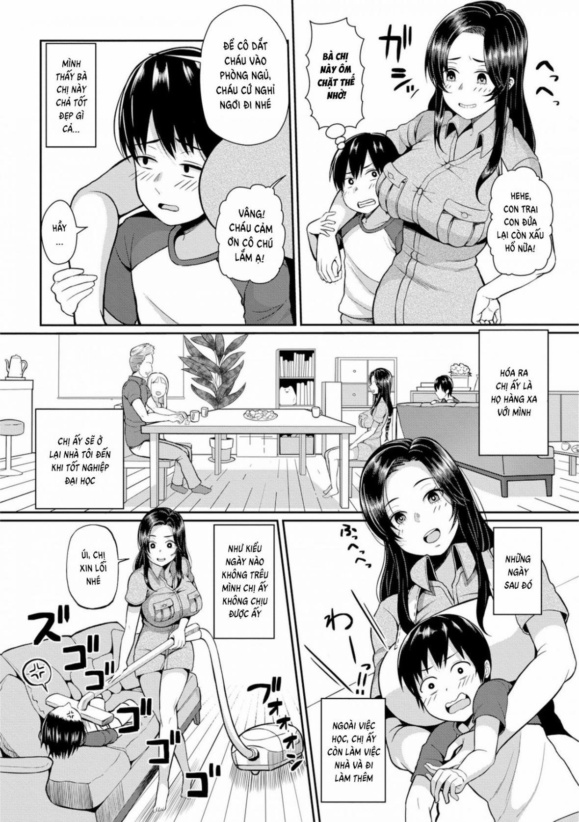 Freeloader College Girl and Shota Boy Oneshot trang 3