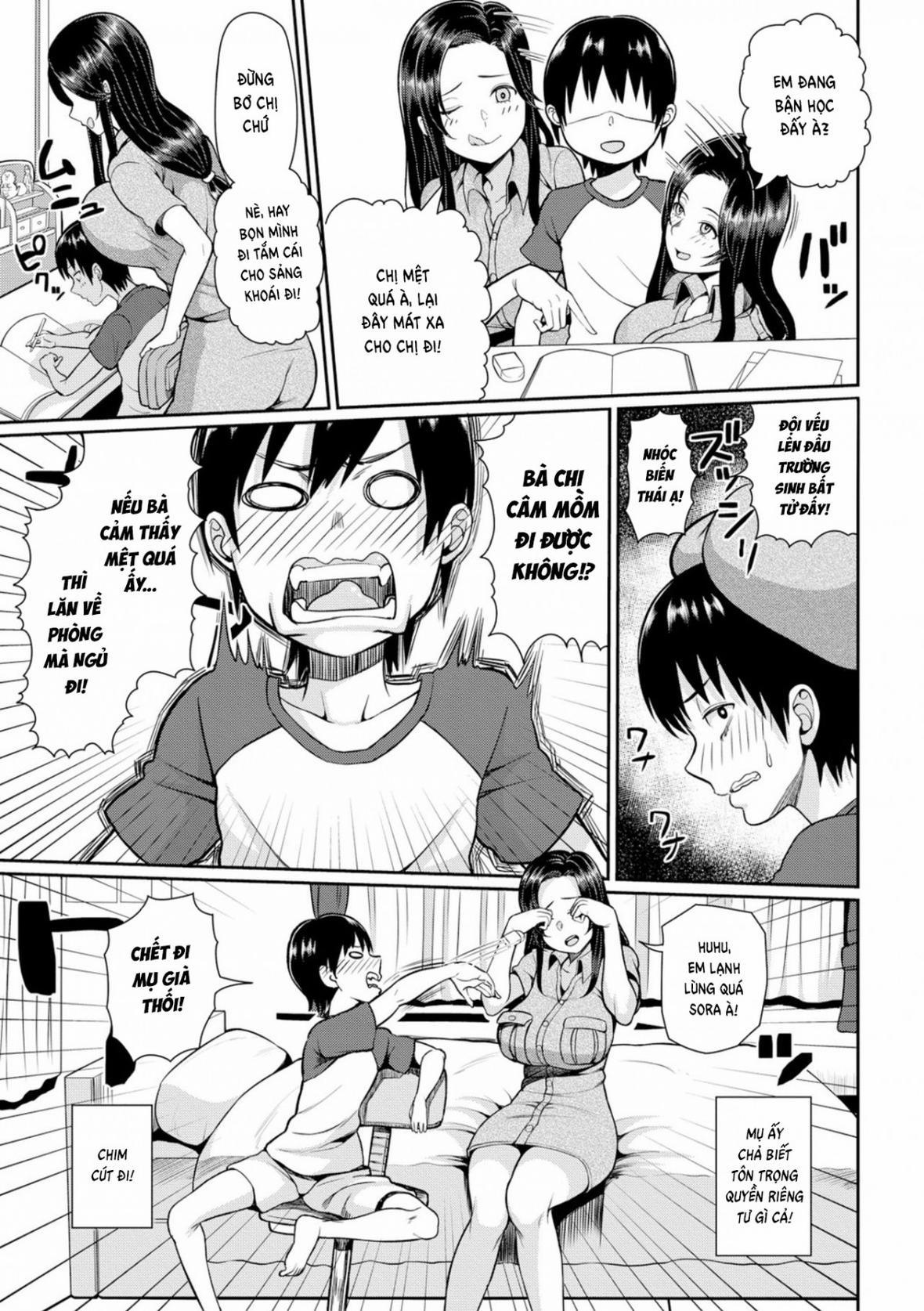 Freeloader College Girl and Shota Boy Oneshot trang 4
