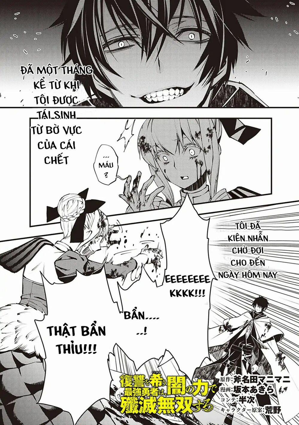 Fukushuu Wo Koinegau Saikyou Yuusha Wa, Yami No Chikara De Senmetsu Musou Suru 2.3 trang 0