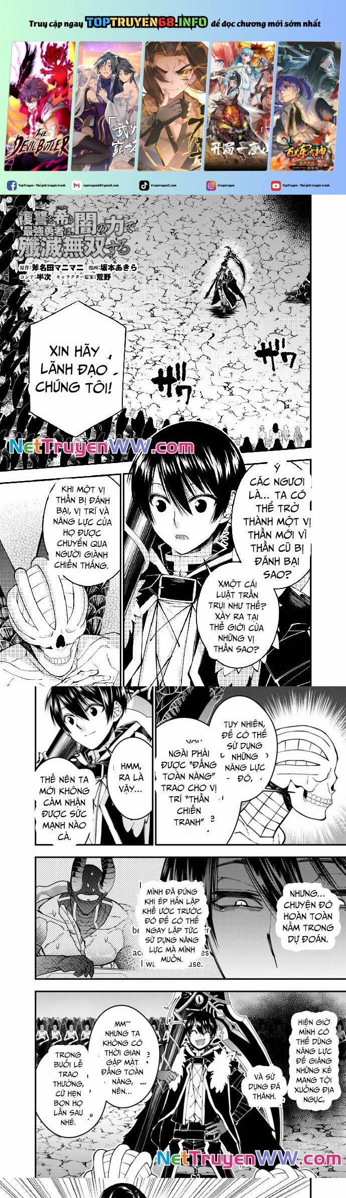 Fukushuu Wo Koinegau Saikyou Yuusha Wa, Yami No Chikara De Senmetsu Musou Suru 85 trang 0