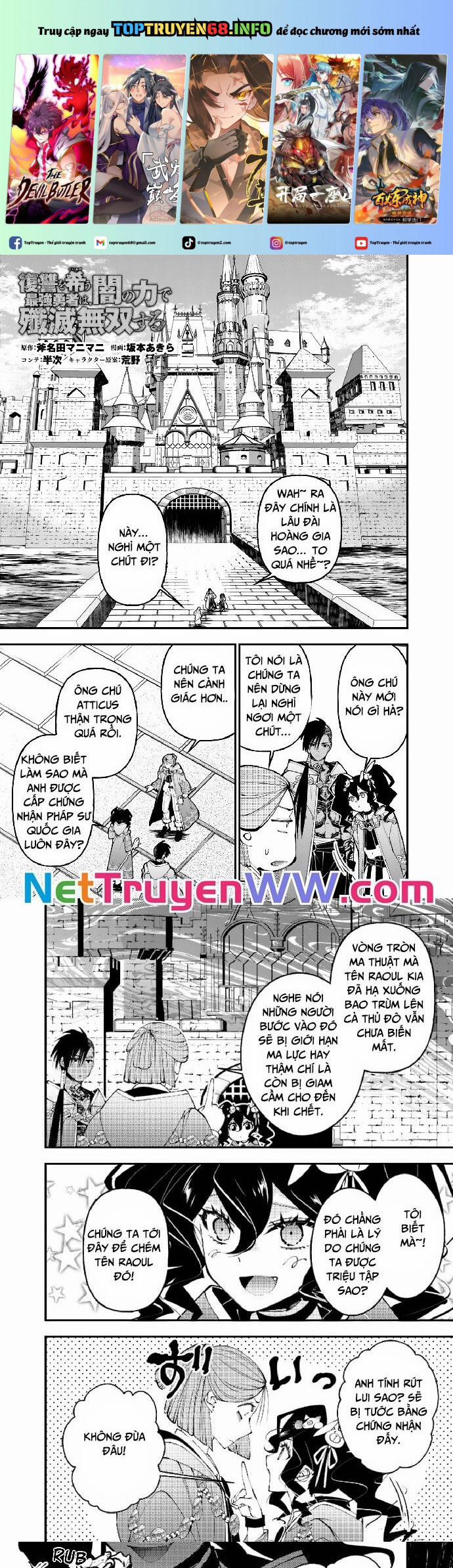 Fukushuu Wo Koinegau Saikyou Yuusha Wa, Yami No Chikara De Senmetsu Musou Suru 88 trang 0