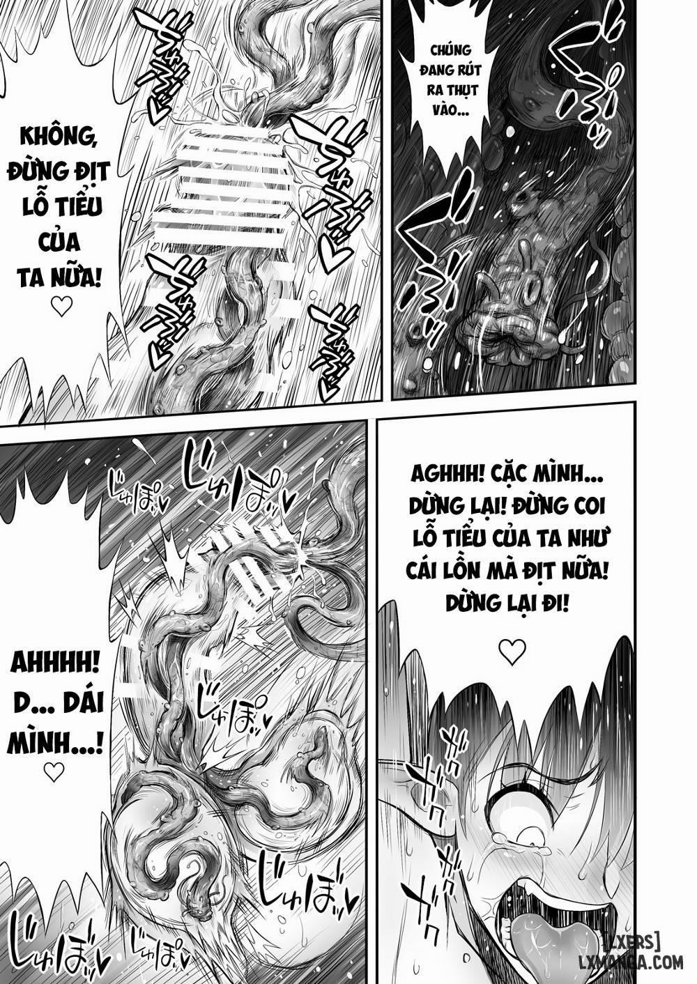 Futanari Chinpo ni Shokushu Sanran Oneshot trang 21