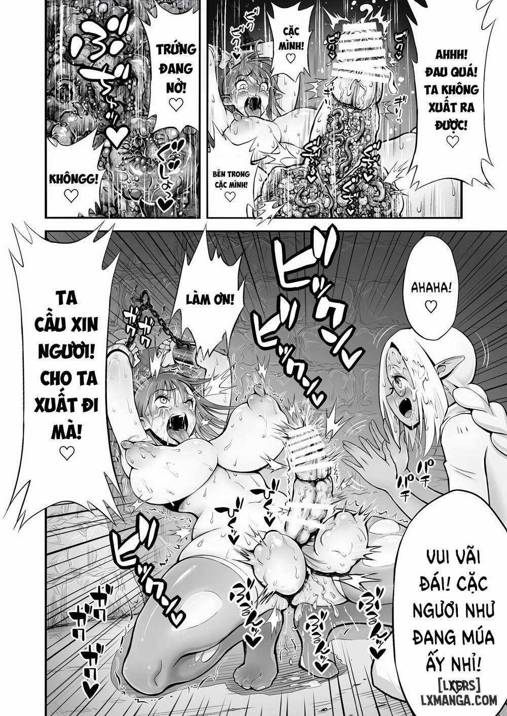 Futanari Chinpo ni Shokushu Sanran Oneshot trang 28