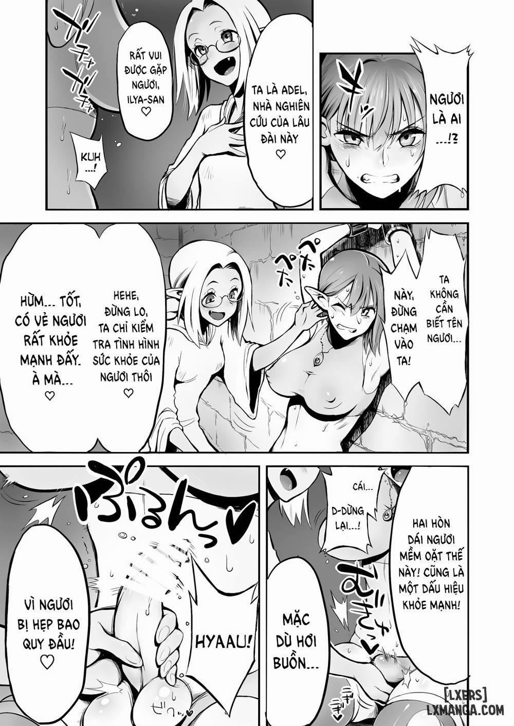 Futanari Chinpo ni Shokushu Sanran Oneshot trang 3