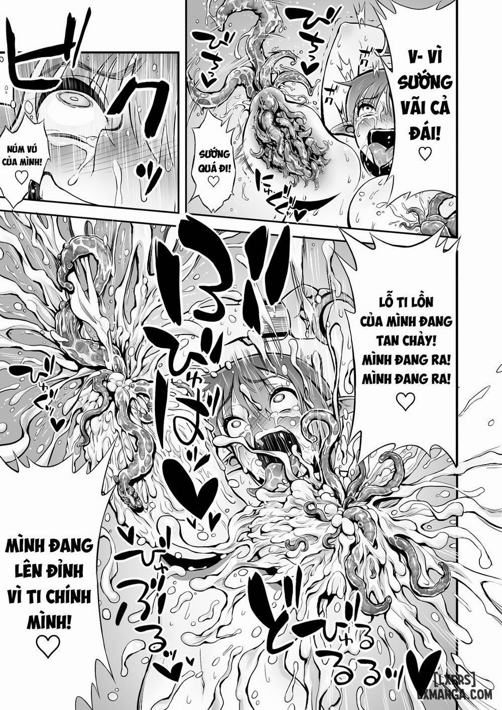 Futanari Chinpo ni Shokushu Sanran Oneshot trang 43