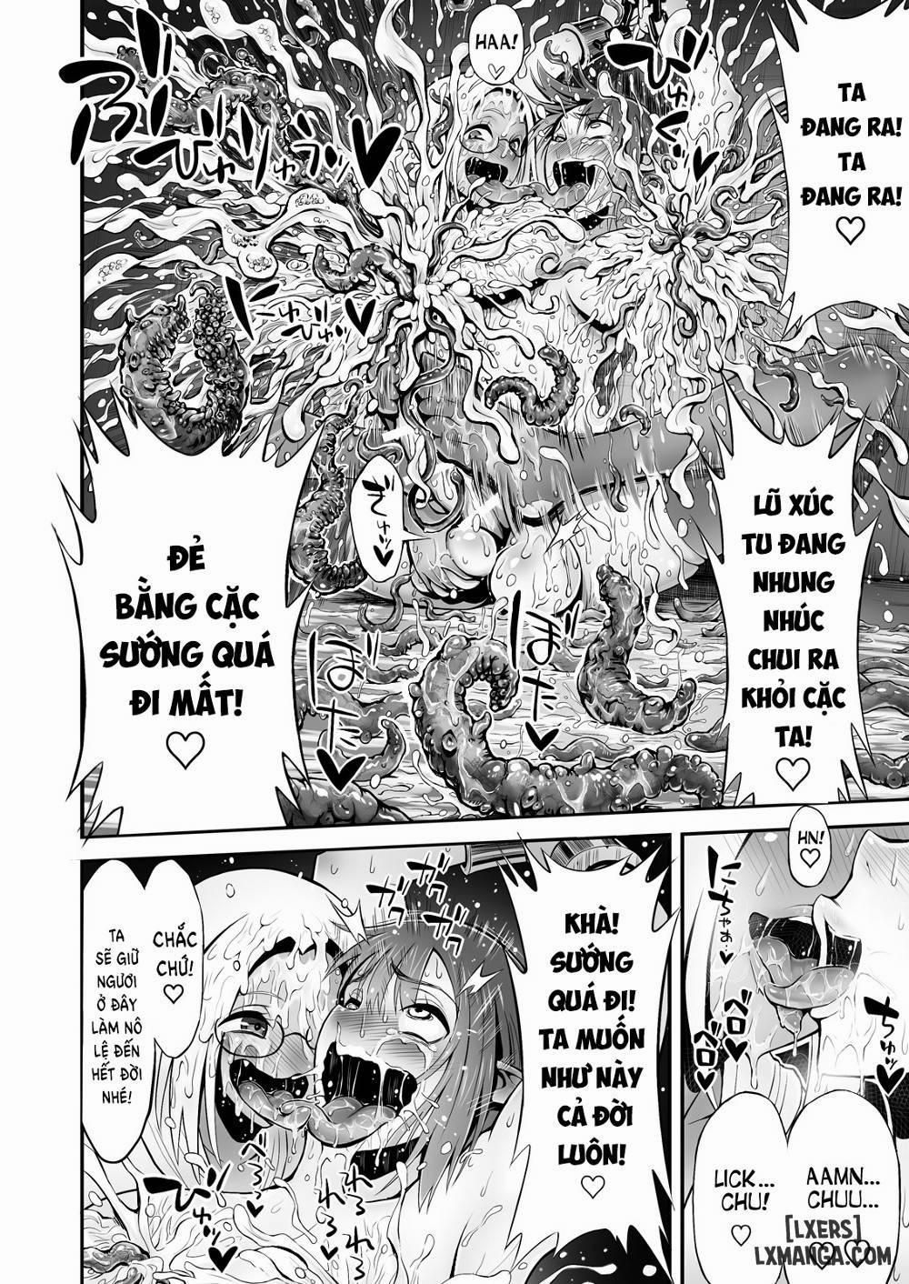 Futanari Chinpo ni Shokushu Sanran Oneshot trang 46