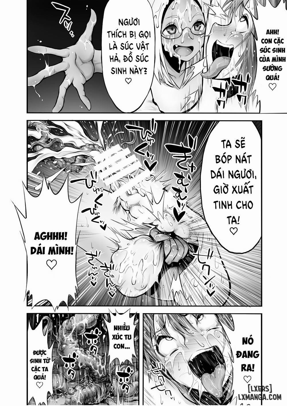 Futanari Chinpo ni Shokushu Sanran Oneshot trang 48