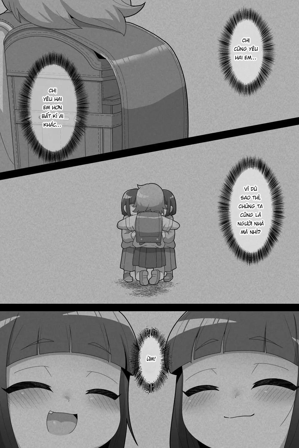 Futanari Futago ni Aisaresugitemasu Oneshot. trang 3