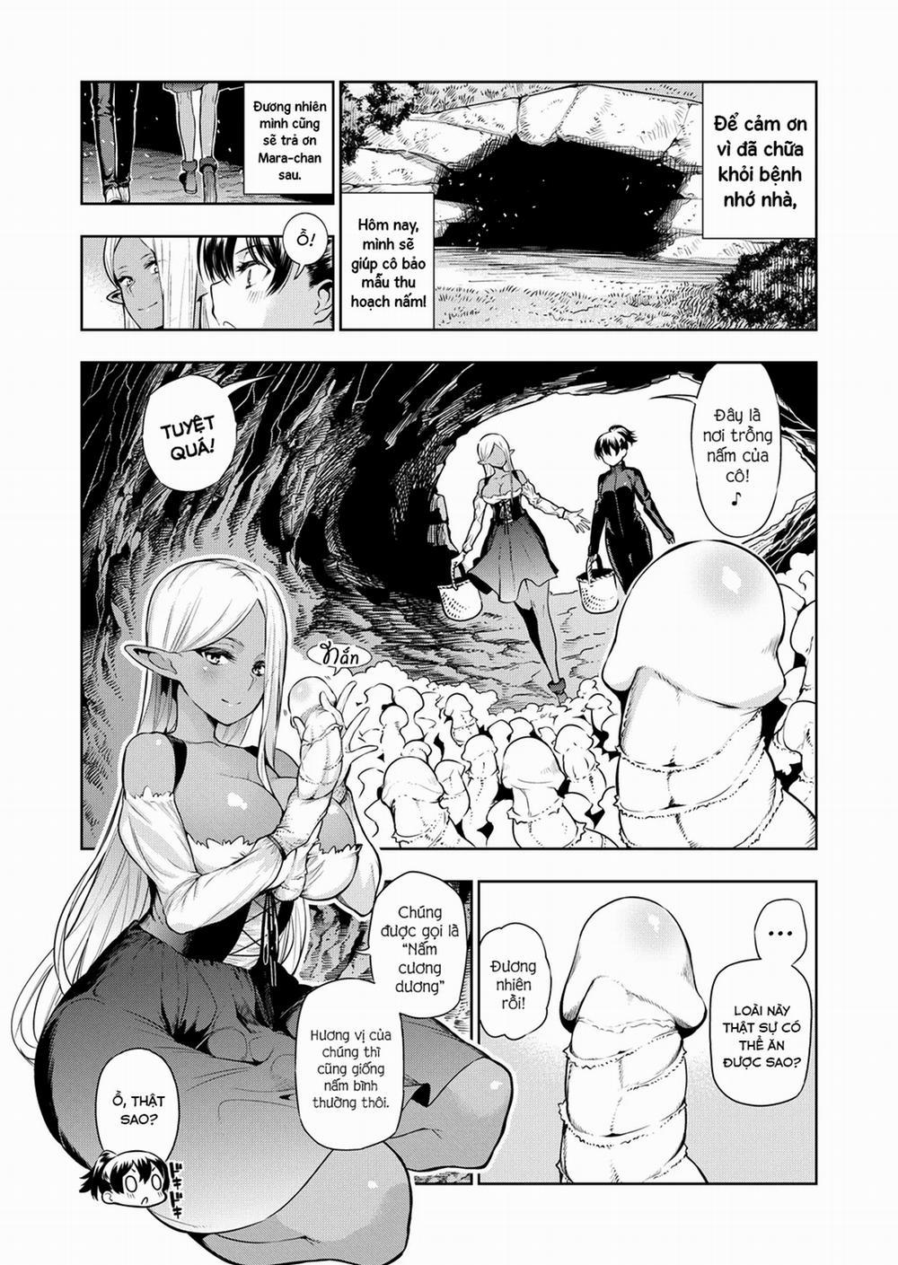 Futanari No Elf (Decensored) 5-8 trang 11