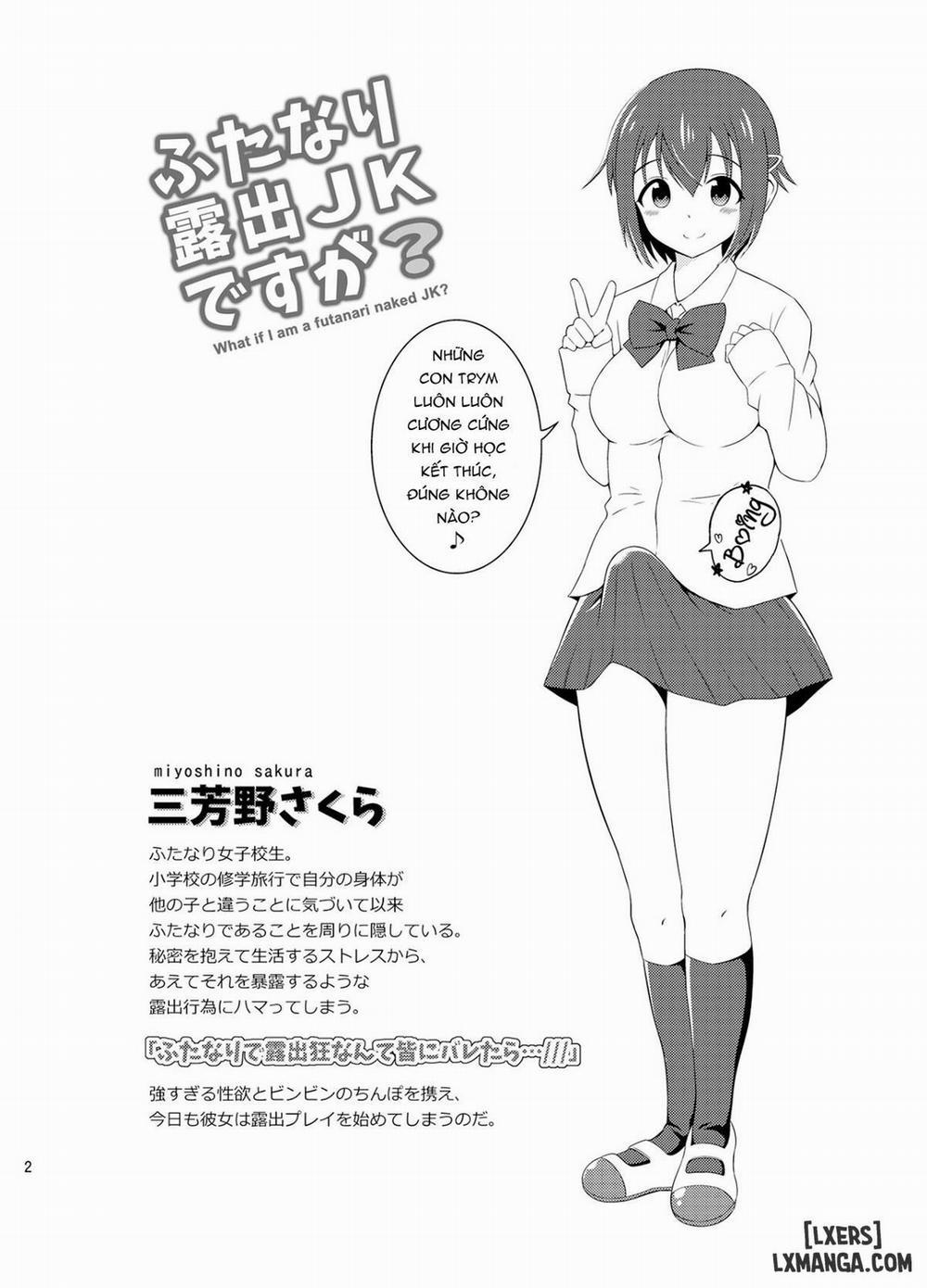 Futanari Roshutsu JK desu ga Oneshot trang 3