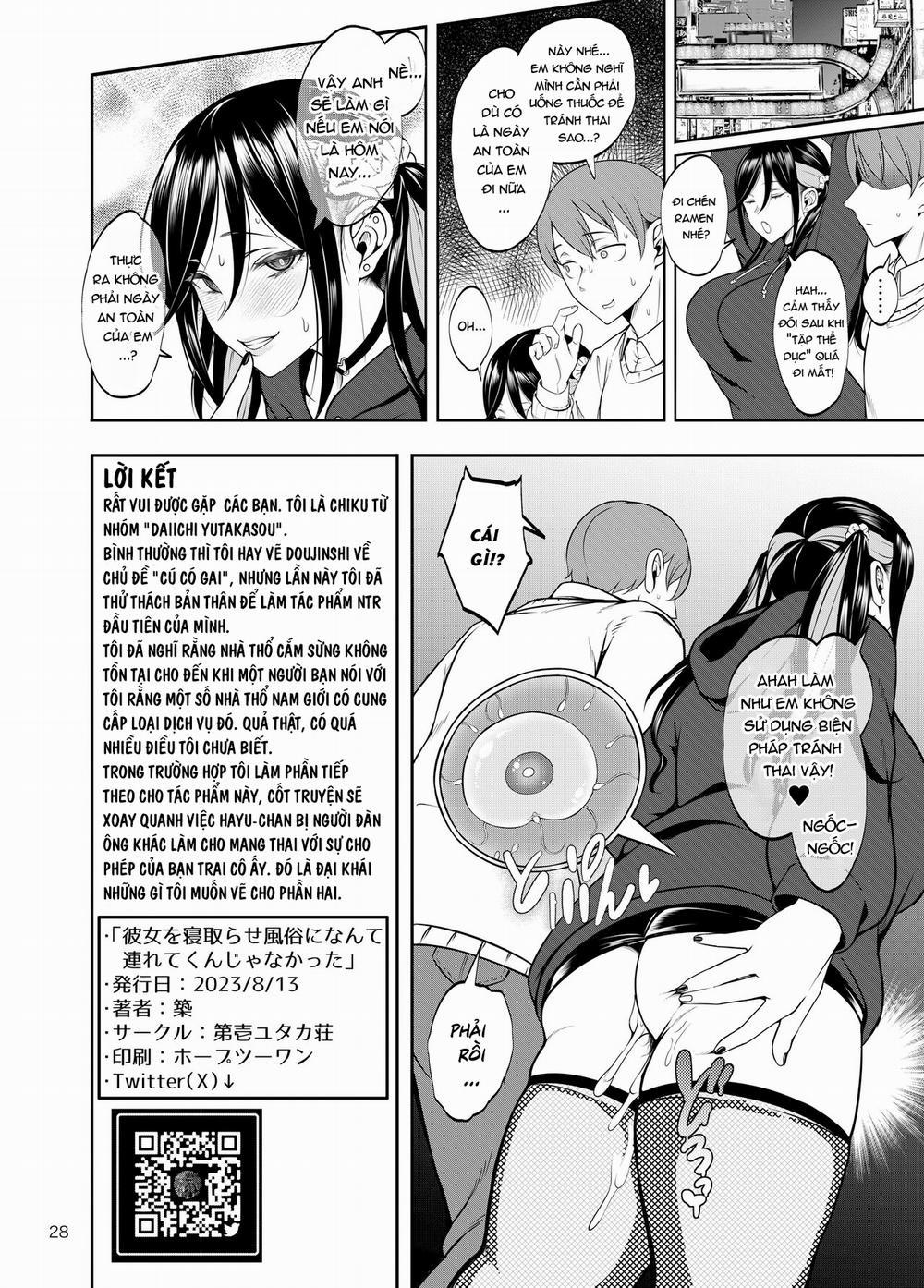 Gạ Người Yêu Địt Trai Lạ Ở Nhà Thổ Oneshot - Có Che trang 30