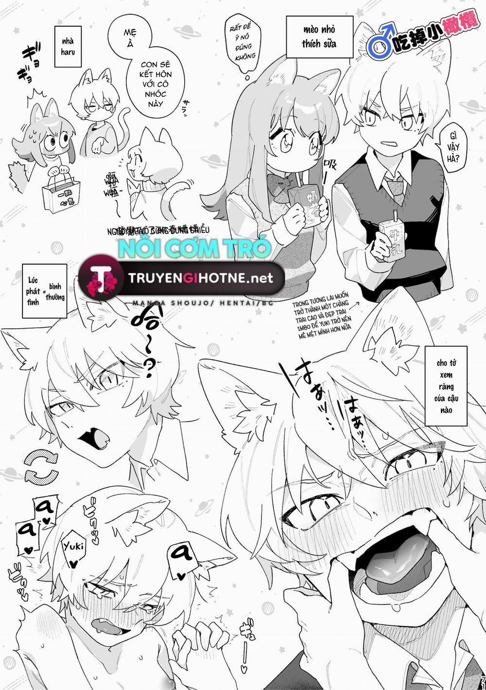 ♂ Ga Uke. Neko-Chan X Neko-Kun 3 trang 10