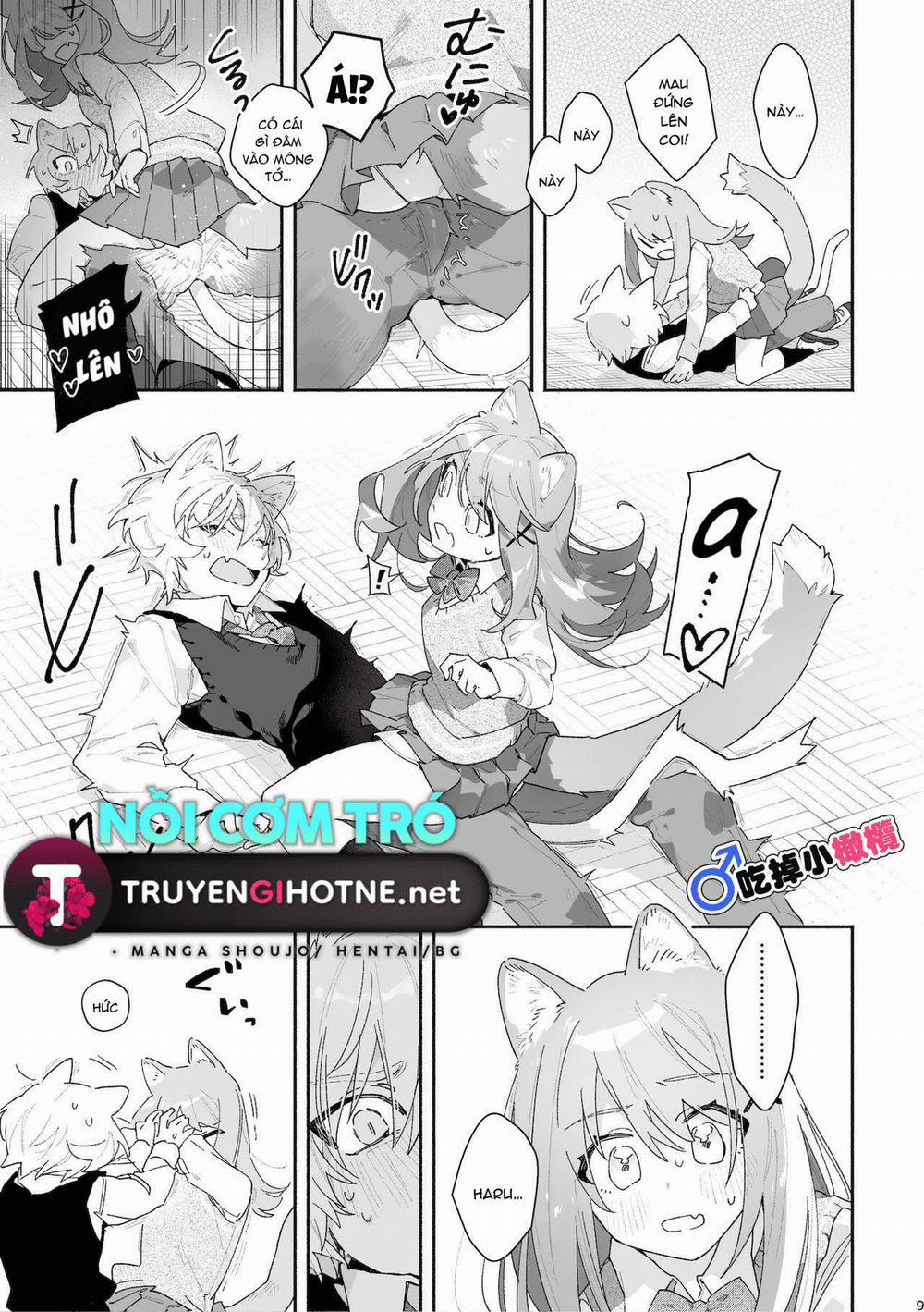 ♂ Ga Uke. Neko-Chan X Neko-Kun 4 trang 12