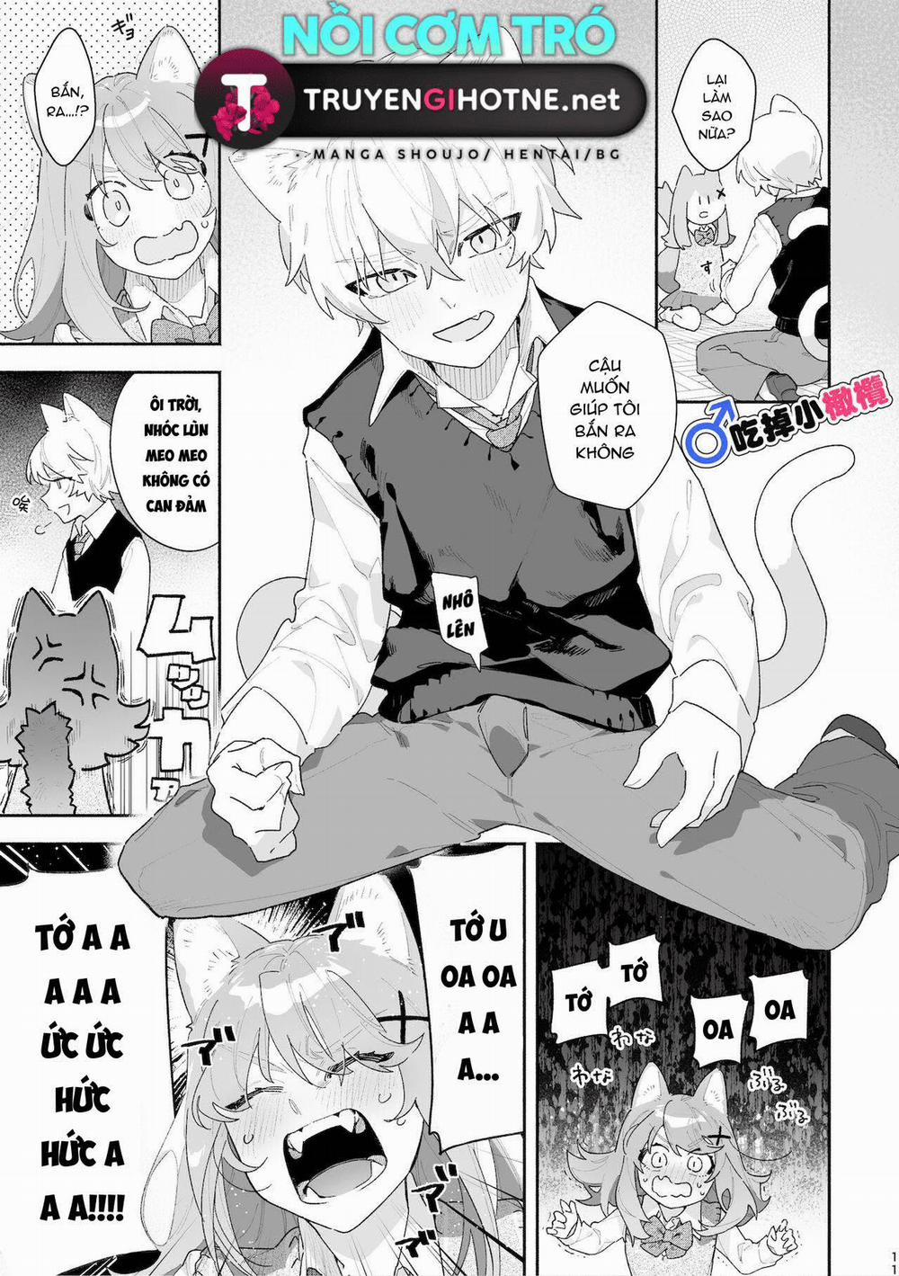 ♂ Ga Uke. Neko-Chan X Neko-Kun 4 trang 14