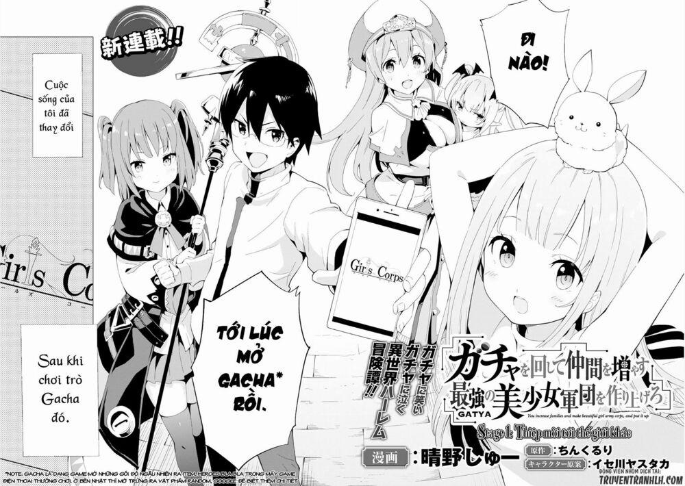 Gacha Wo Mawashite Nakama Wo Fuyasu Saikyou No Bishoujo Gundan Wo Tsukuriagero 1 trang 5