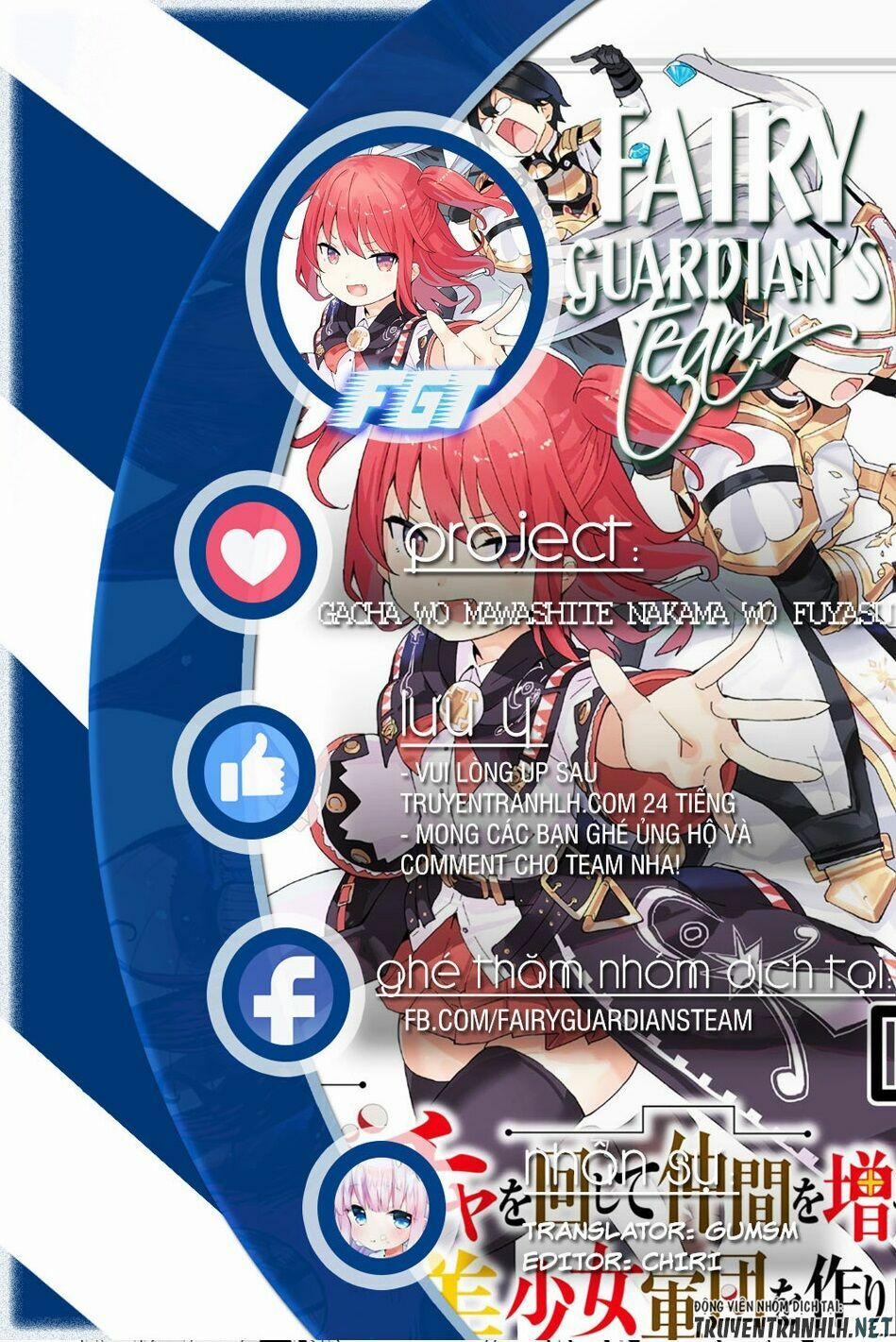 Gacha Wo Mawashite Nakama Wo Fuyasu Saikyou No Bishoujo Gundan Wo Tsukuriagero 18 trang 1