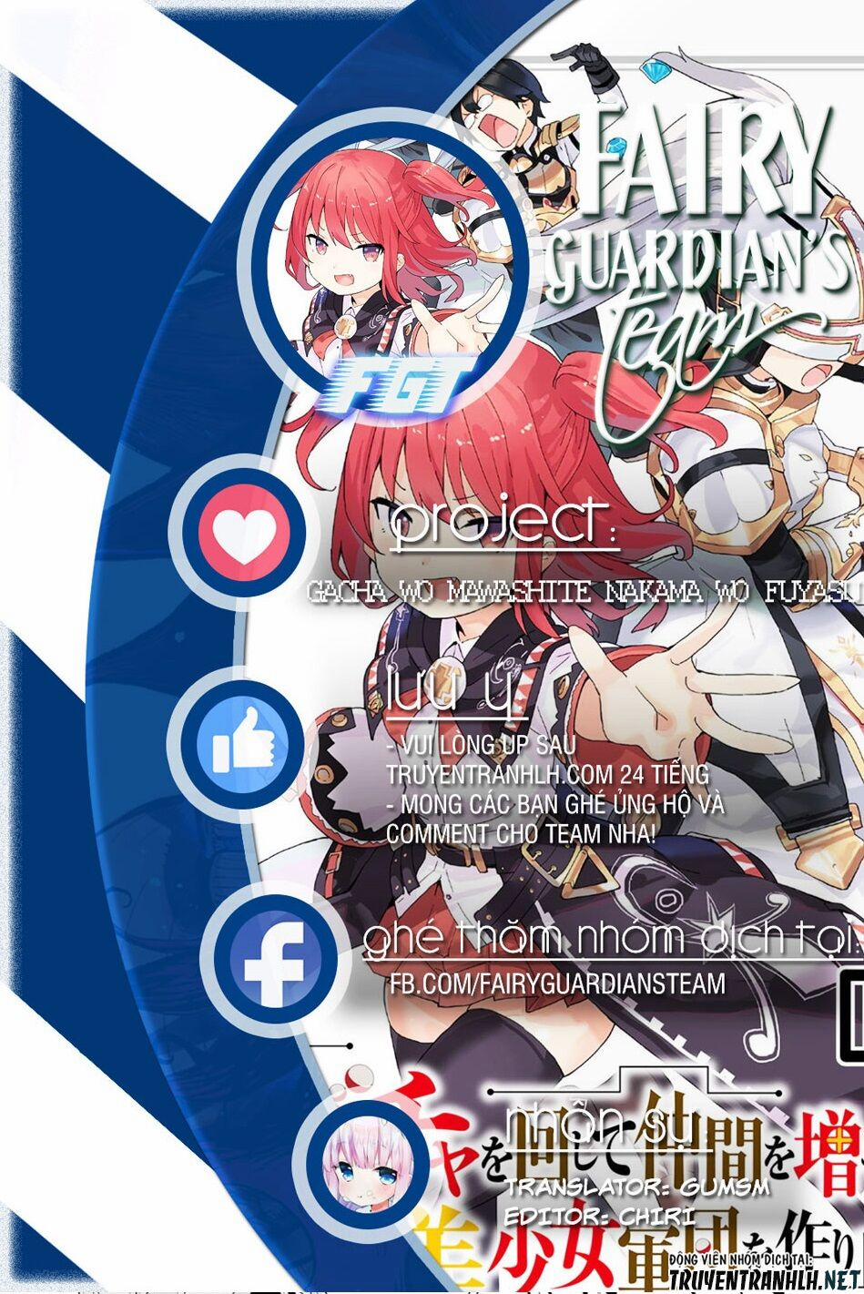 Gacha Wo Mawashite Nakama Wo Fuyasu Saikyou No Bishoujo Gundan Wo Tsukuriagero 19 trang 1