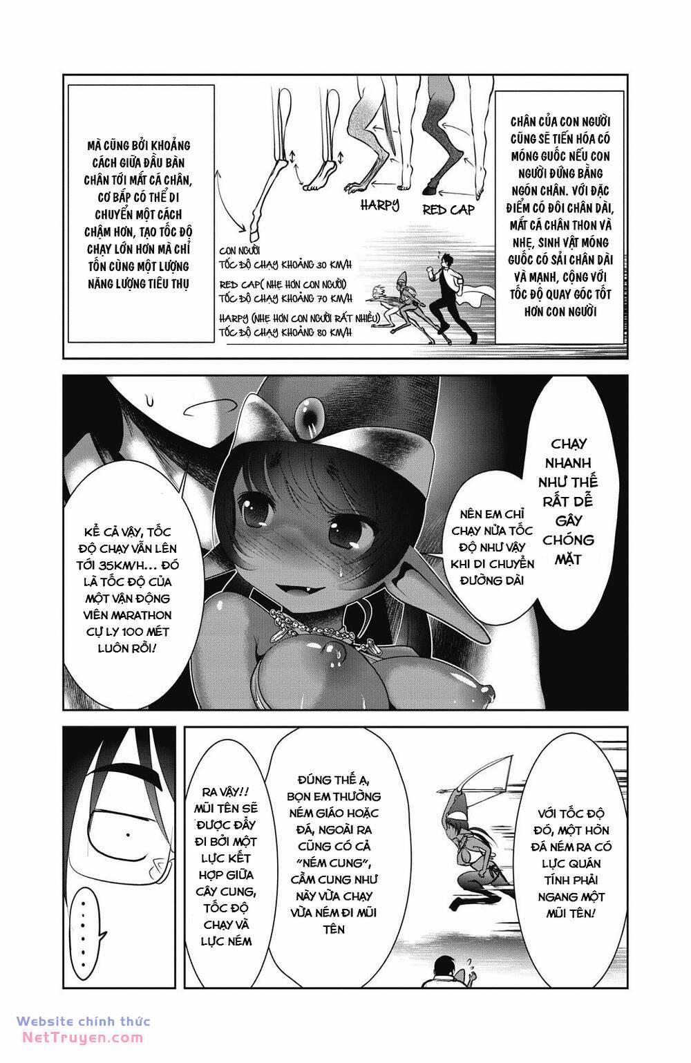 Gái Quái Vật - Hành Trình Thực Nghiệm Tại Dị Giới 13 trang 8