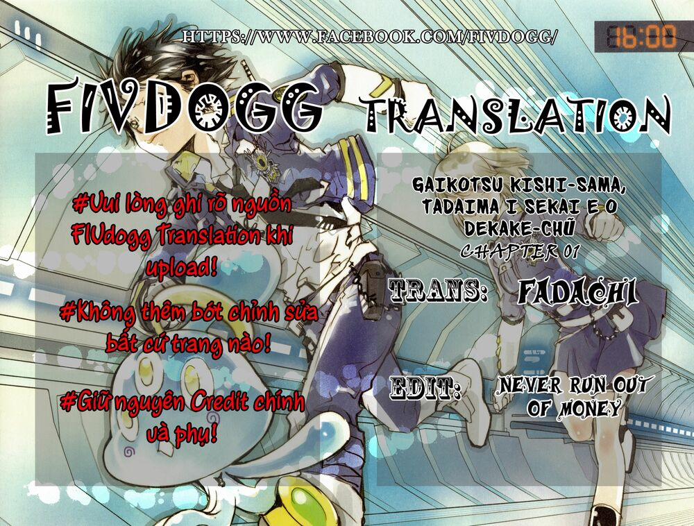 Gaikotsu Kishi-Sama, Tadaima Isekai E O Dekake-Chū 1 trang 0