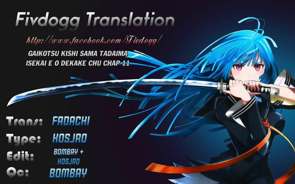 Gaikotsu Kishi-Sama, Tadaima Isekai E O Dekake-Chū 11 trang 1