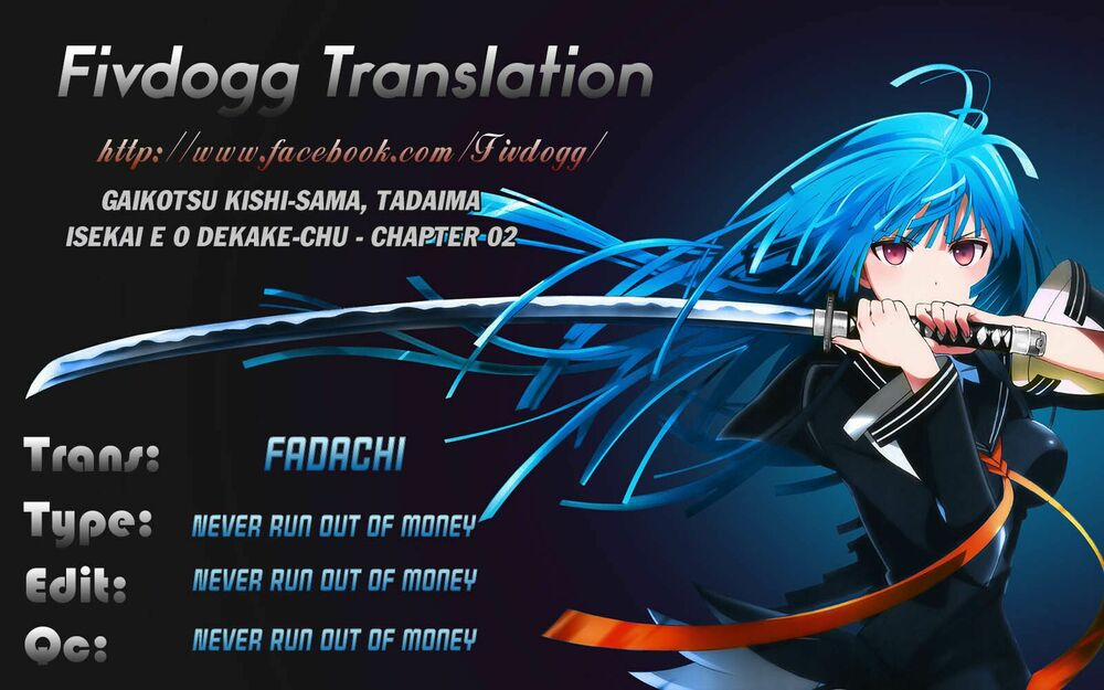 Gaikotsu Kishi-Sama, Tadaima Isekai E O Dekake-Chū 2 trang 0