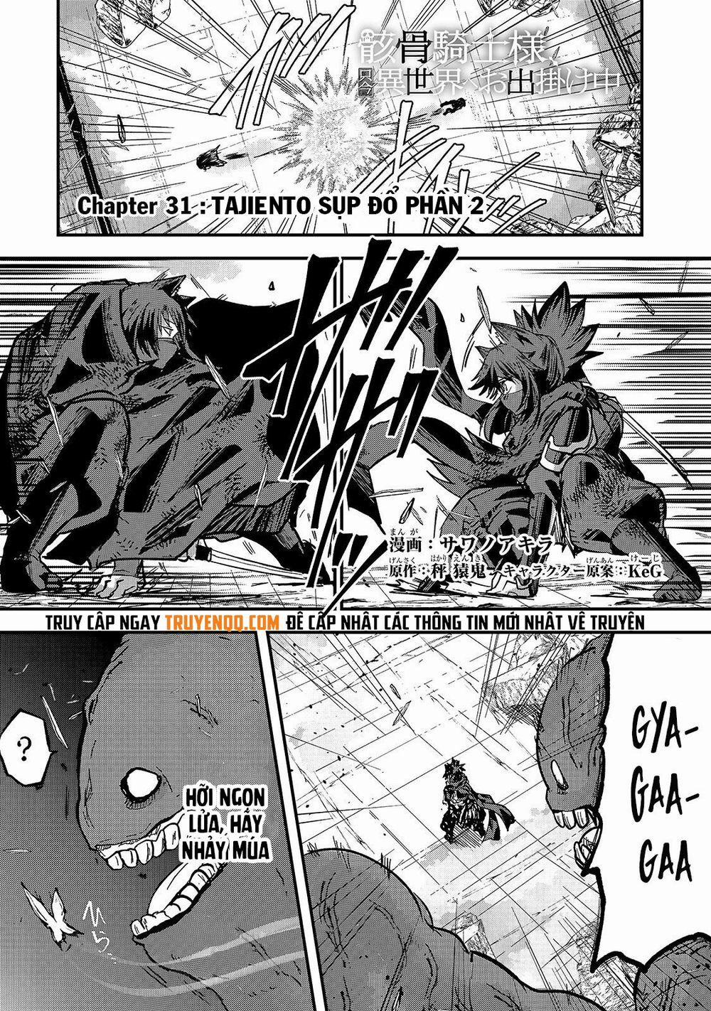 Gaikotsu Kishi-Sama, Tadaima Isekai E O Dekake-Chū 31 trang 1