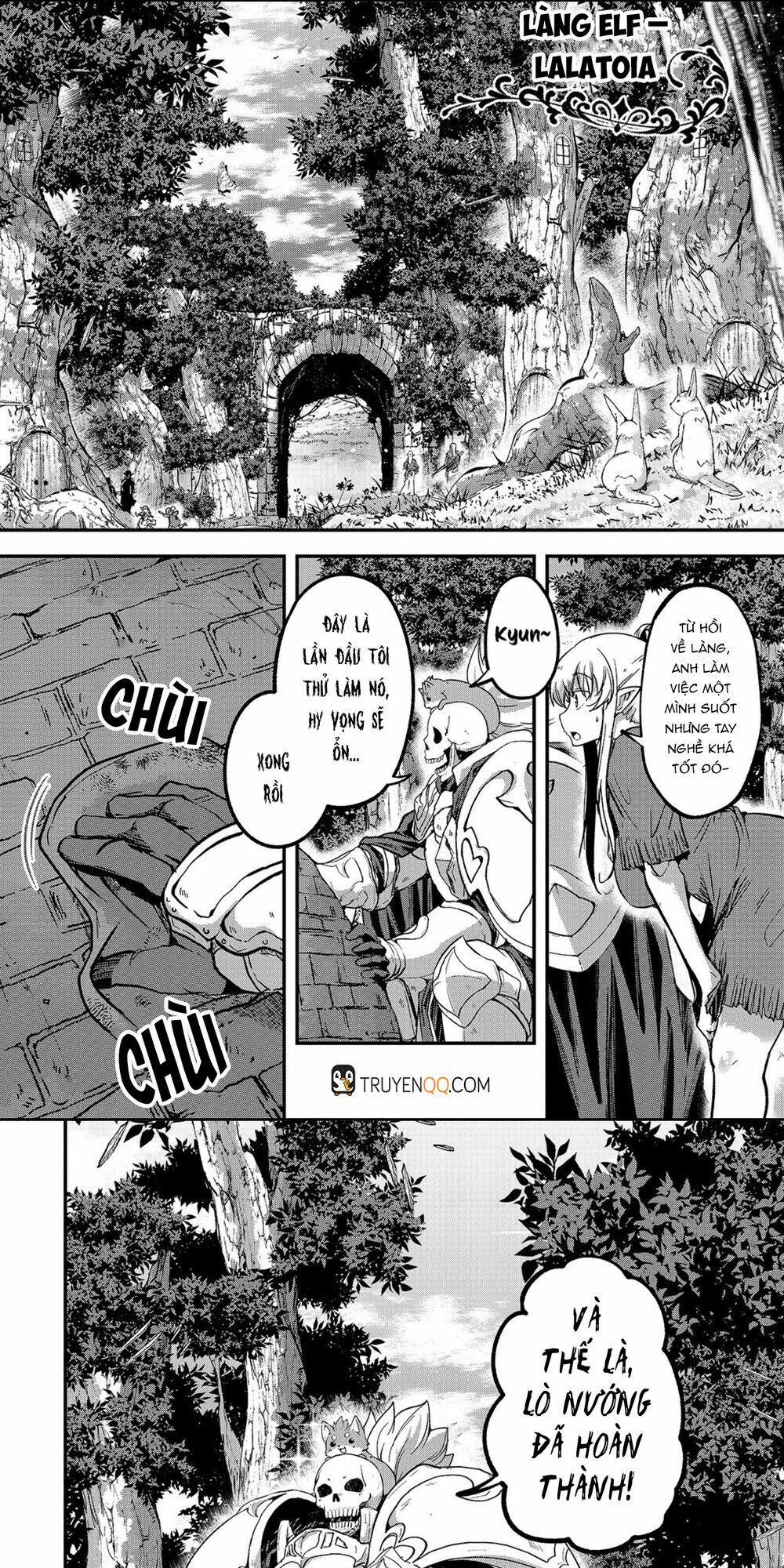 Gaikotsu Kishi-Sama, Tadaima Isekai E O Dekake-Chū 34 trang 1