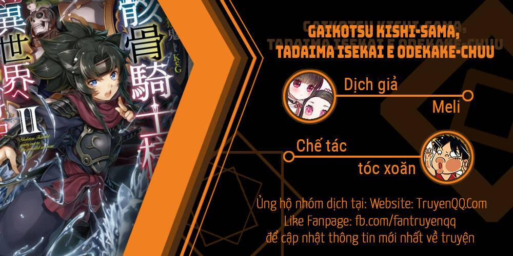 Gaikotsu Kishi-Sama, Tadaima Isekai E O Dekake-Chū 37 trang 0