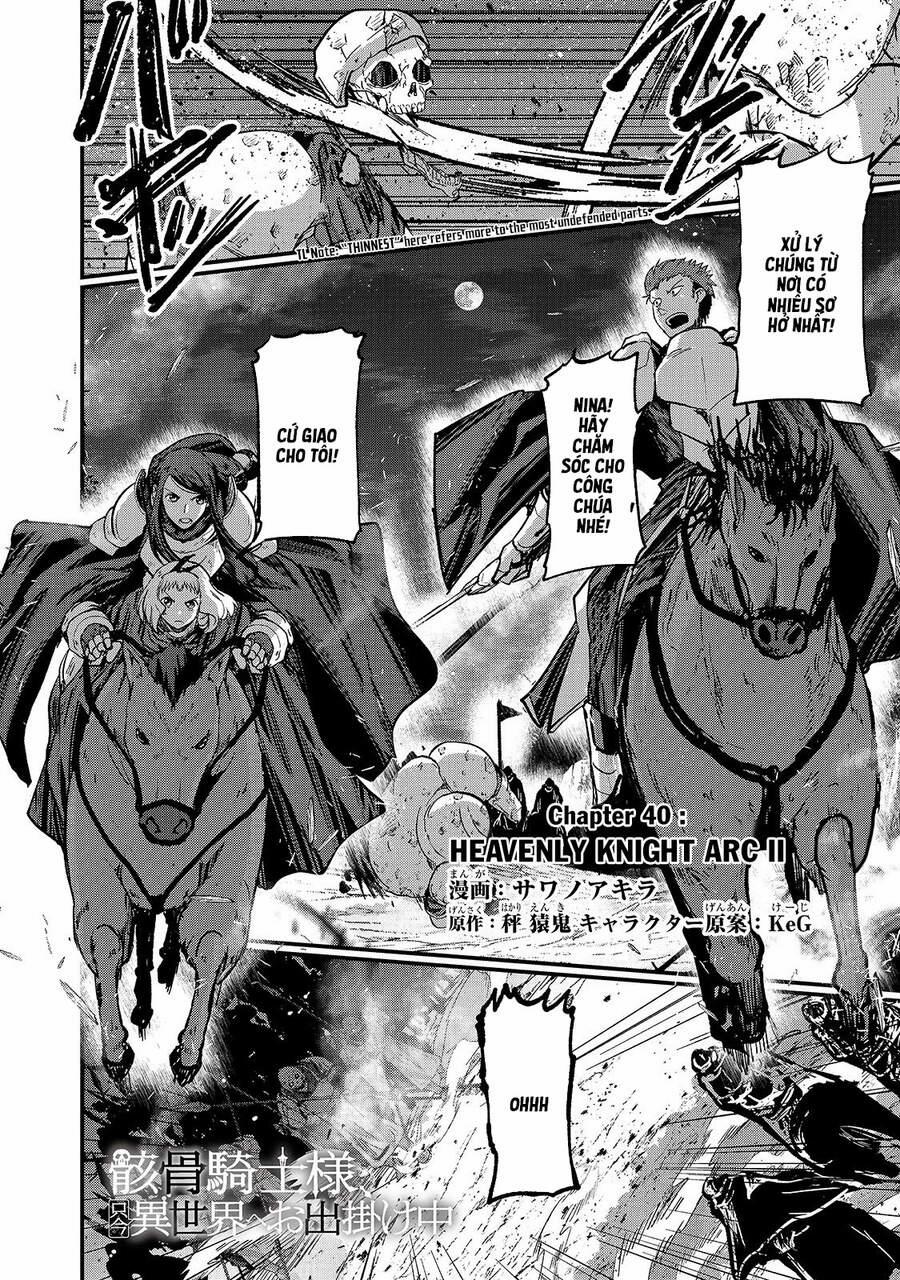 Gaikotsu Kishi-Sama, Tadaima Isekai E O Dekake-Chū 40 trang 1