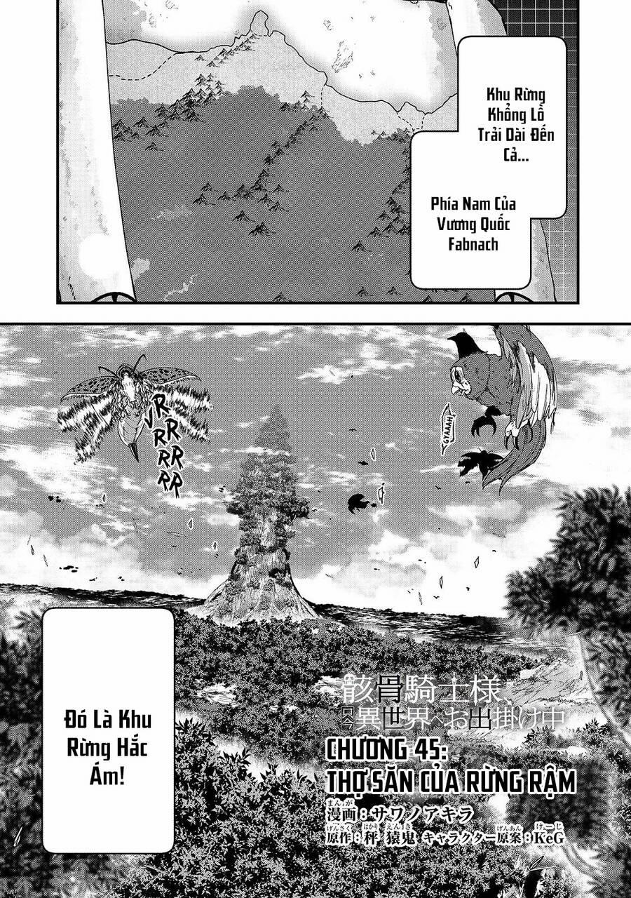 Gaikotsu Kishi-Sama, Tadaima Isekai E O Dekake-Chū 45 trang 1