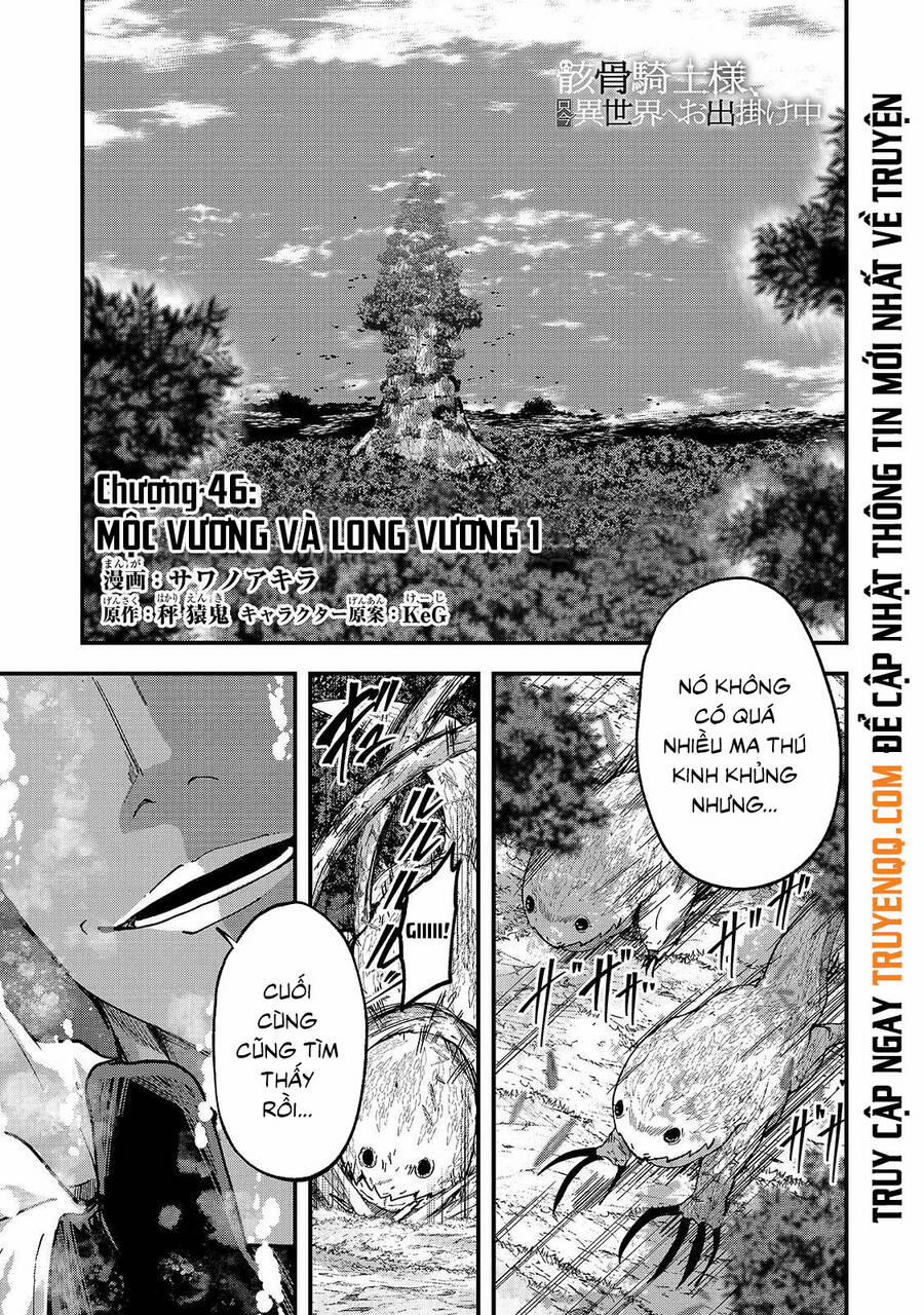 Gaikotsu Kishi-Sama, Tadaima Isekai E O Dekake-Chū 46 trang 1