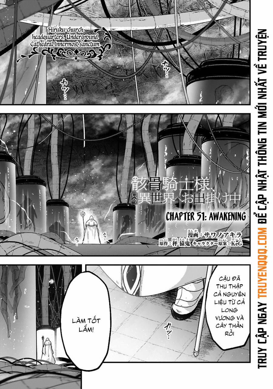 Gaikotsu Kishi-Sama, Tadaima Isekai E O Dekake-Chū 51.1 trang 1