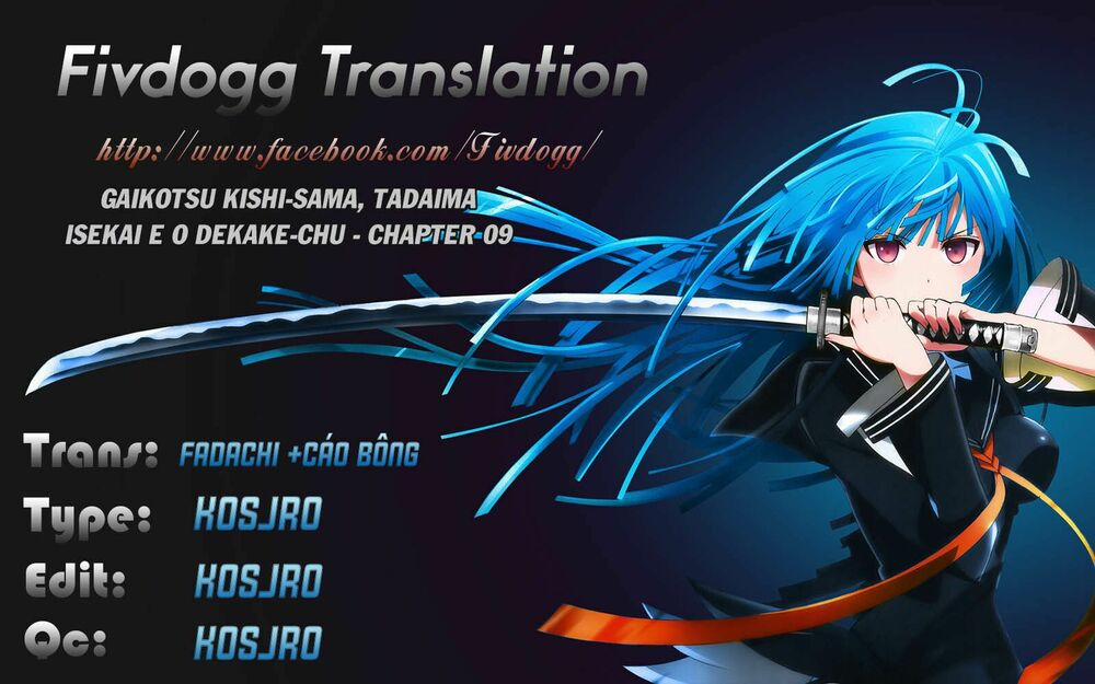 Gaikotsu Kishi-Sama, Tadaima Isekai E O Dekake-Chū 9 trang 0