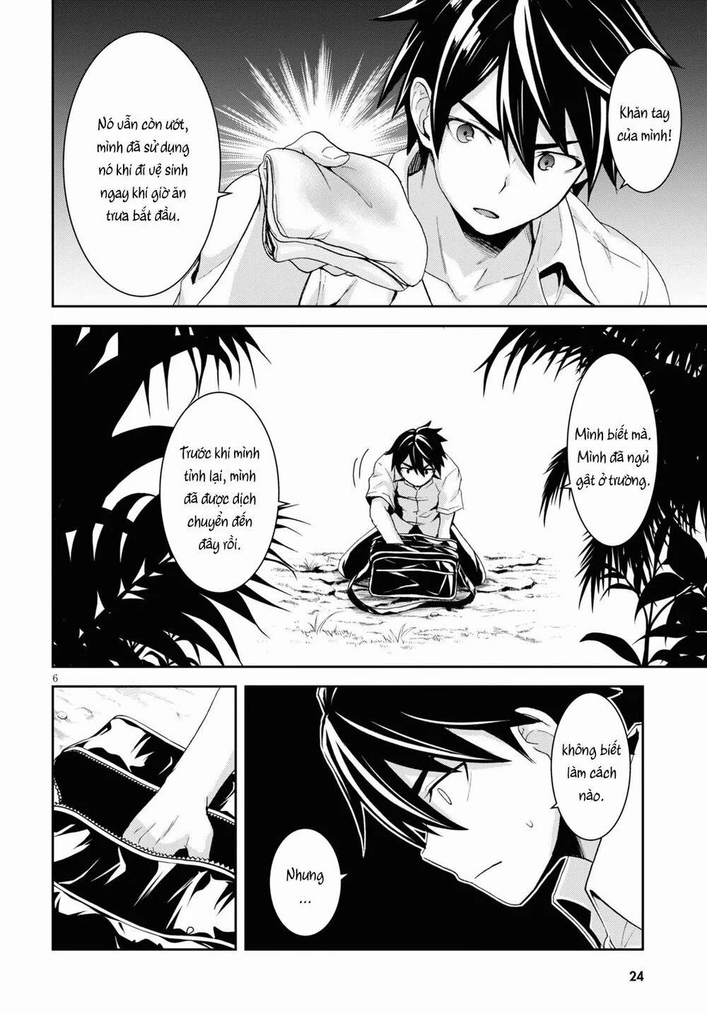 Gakkou No Minna To Isekai No Mujintou Ni Tenishitakedo Ore Dake Rakushou Desu 1 trang 10