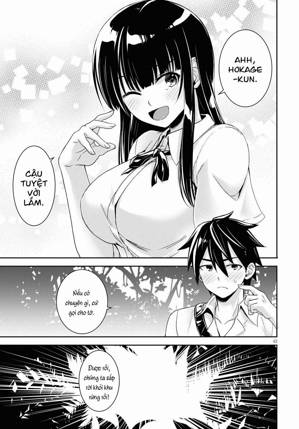 Gakkou No Minna To Isekai No Mujintou Ni Tenishitakedo Ore Dake Rakushou Desu 1 trang 47