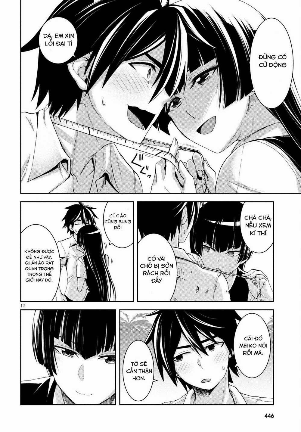 Gakkou No Minna To Isekai No Mujintou Ni Tenishitakedo Ore Dake Rakushou Desu 10 trang 13