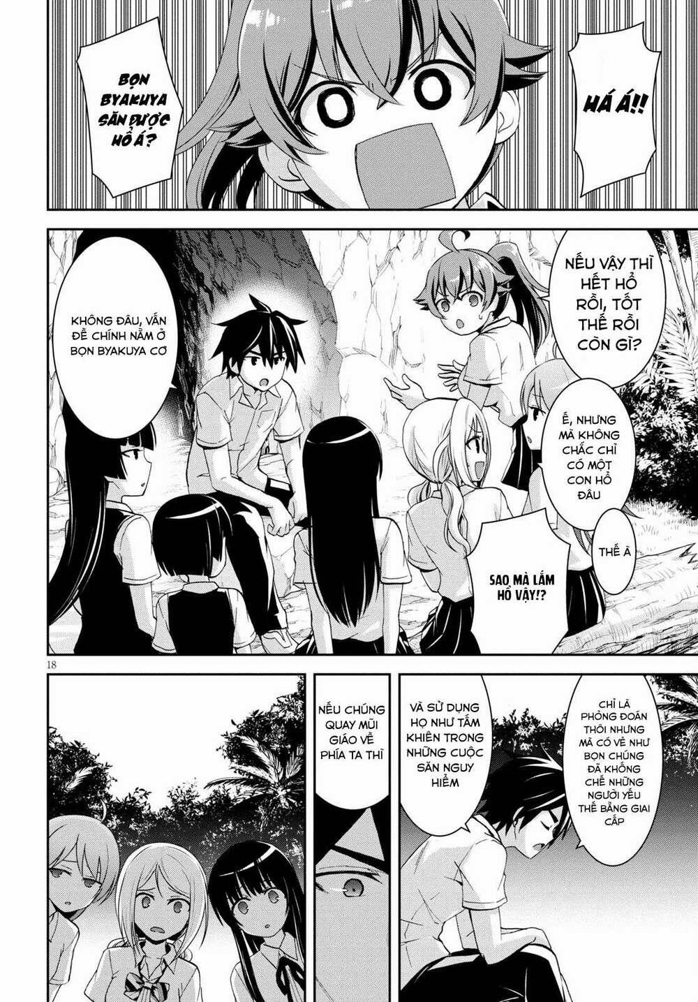 Gakkou No Minna To Isekai No Mujintou Ni Tenishitakedo Ore Dake Rakushou Desu 10 trang 19