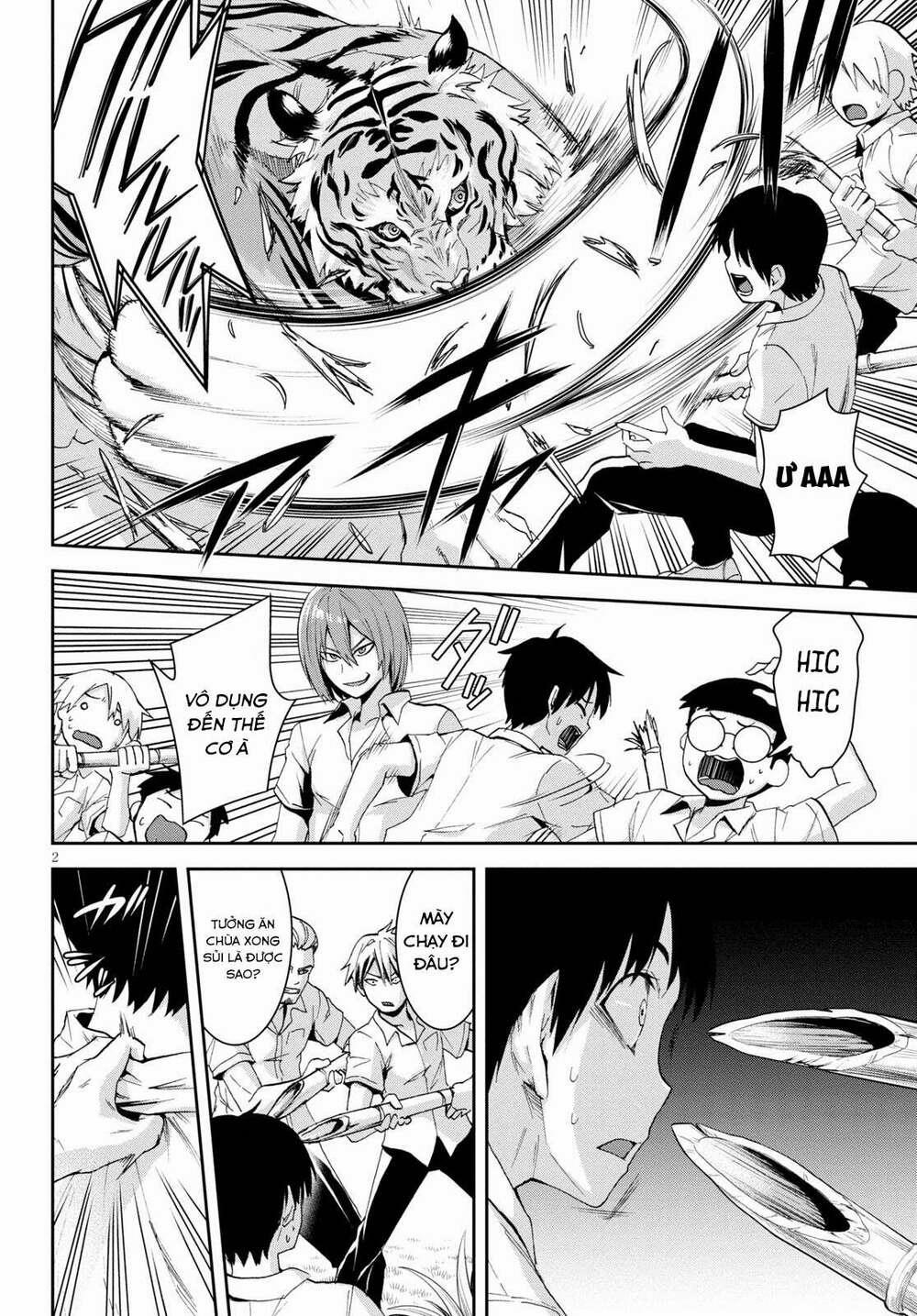 Gakkou No Minna To Isekai No Mujintou Ni Tenishitakedo Ore Dake Rakushou Desu 10 trang 3