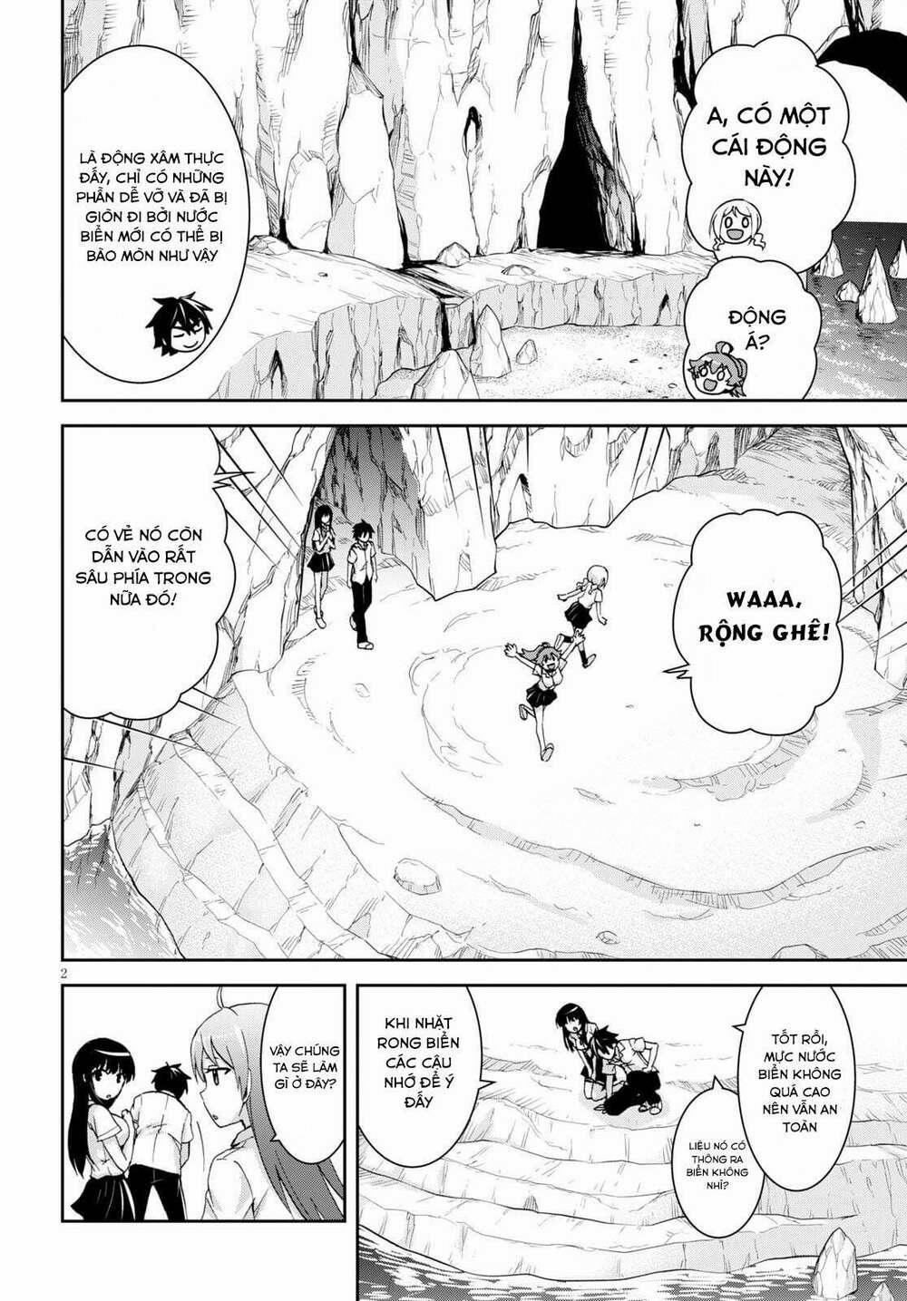 Gakkou No Minna To Isekai No Mujintou Ni Tenishitakedo Ore Dake Rakushou Desu 11 trang 3