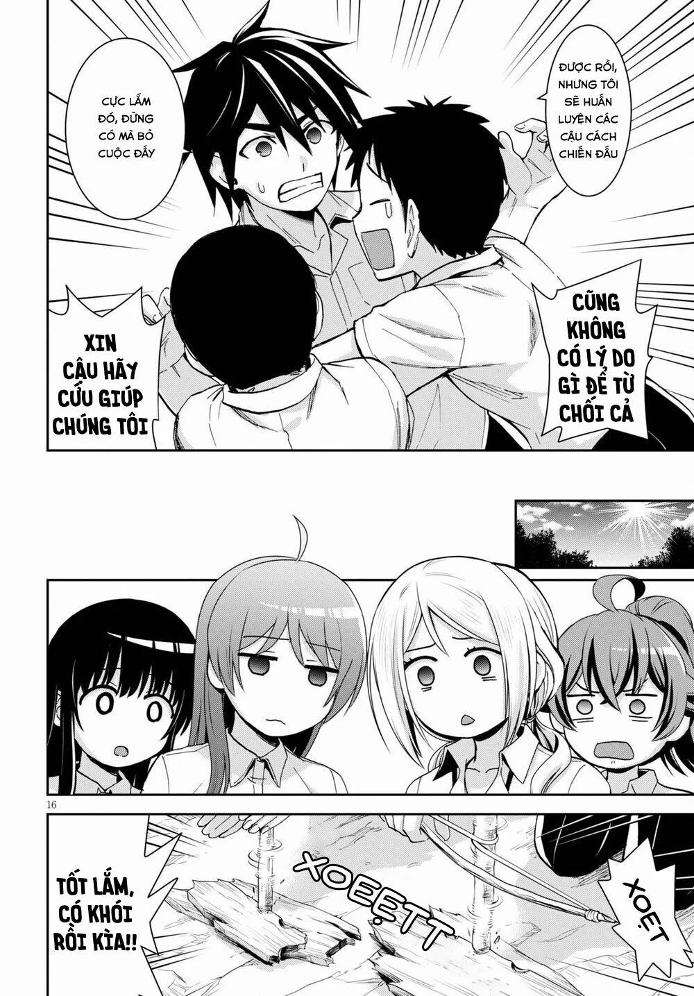 Gakkou No Minna To Isekai No Mujintou Ni Tenishitakedo Ore Dake Rakushou Desu 12 trang 17