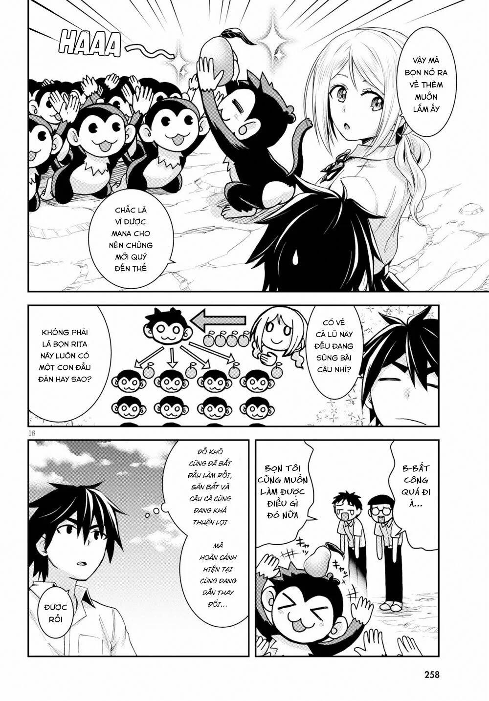 Gakkou No Minna To Isekai No Mujintou Ni Tenishitakedo Ore Dake Rakushou Desu 12 trang 19