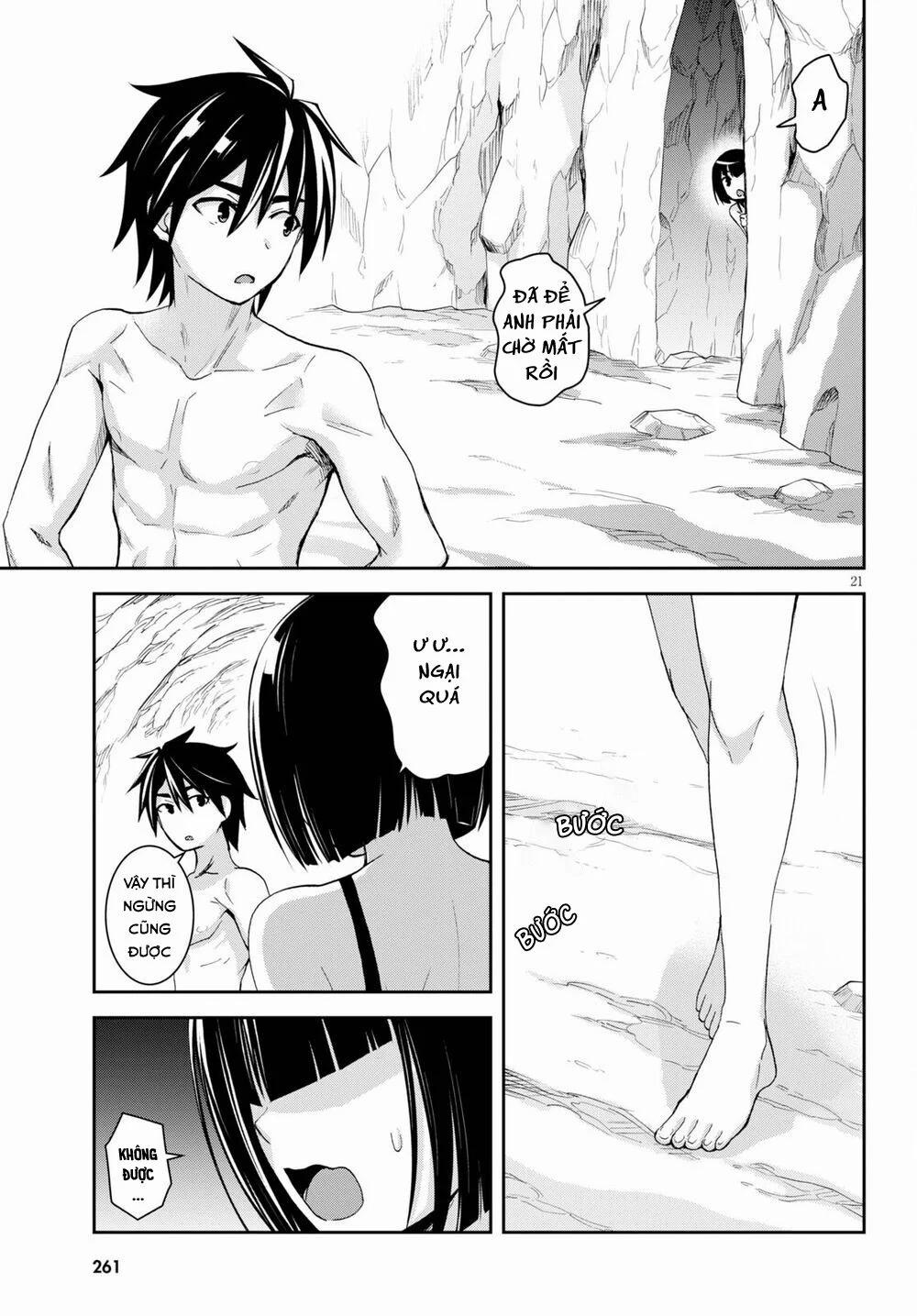 Gakkou No Minna To Isekai No Mujintou Ni Tenishitakedo Ore Dake Rakushou Desu 12 trang 22