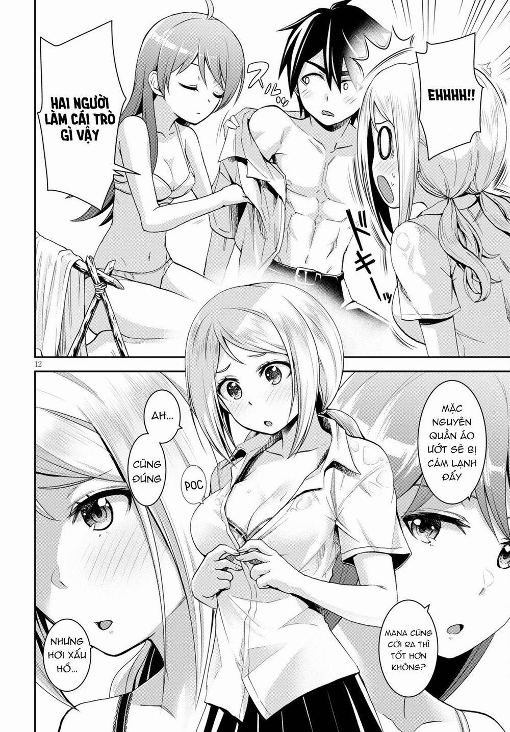 Gakkou No Minna To Isekai No Mujintou Ni Tenishitakedo Ore Dake Rakushou Desu 14 trang 12