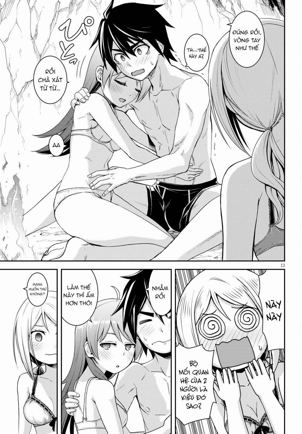 Gakkou No Minna To Isekai No Mujintou Ni Tenishitakedo Ore Dake Rakushou Desu 14 trang 13