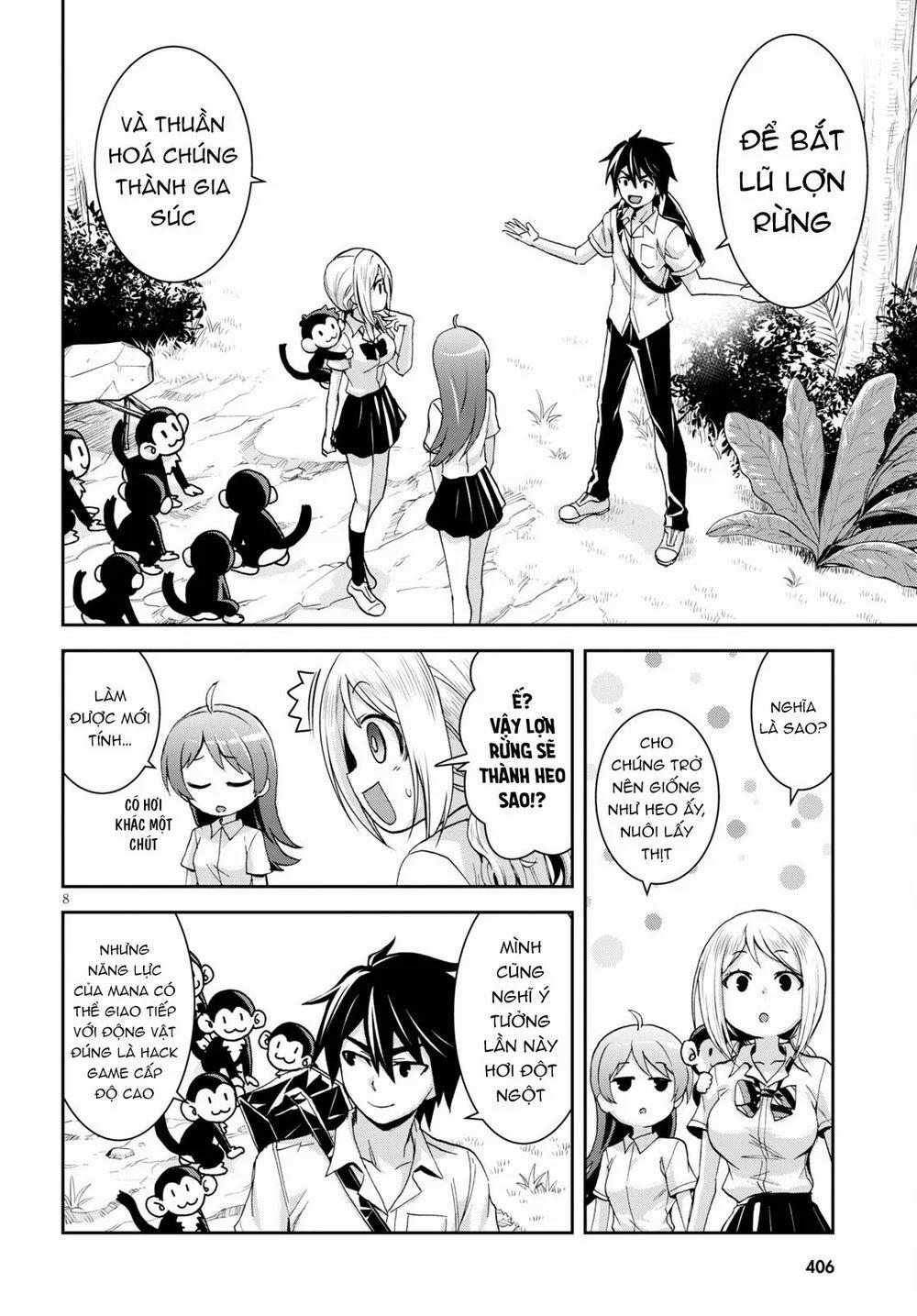 Gakkou No Minna To Isekai No Mujintou Ni Tenishitakedo Ore Dake Rakushou Desu 14 trang 8