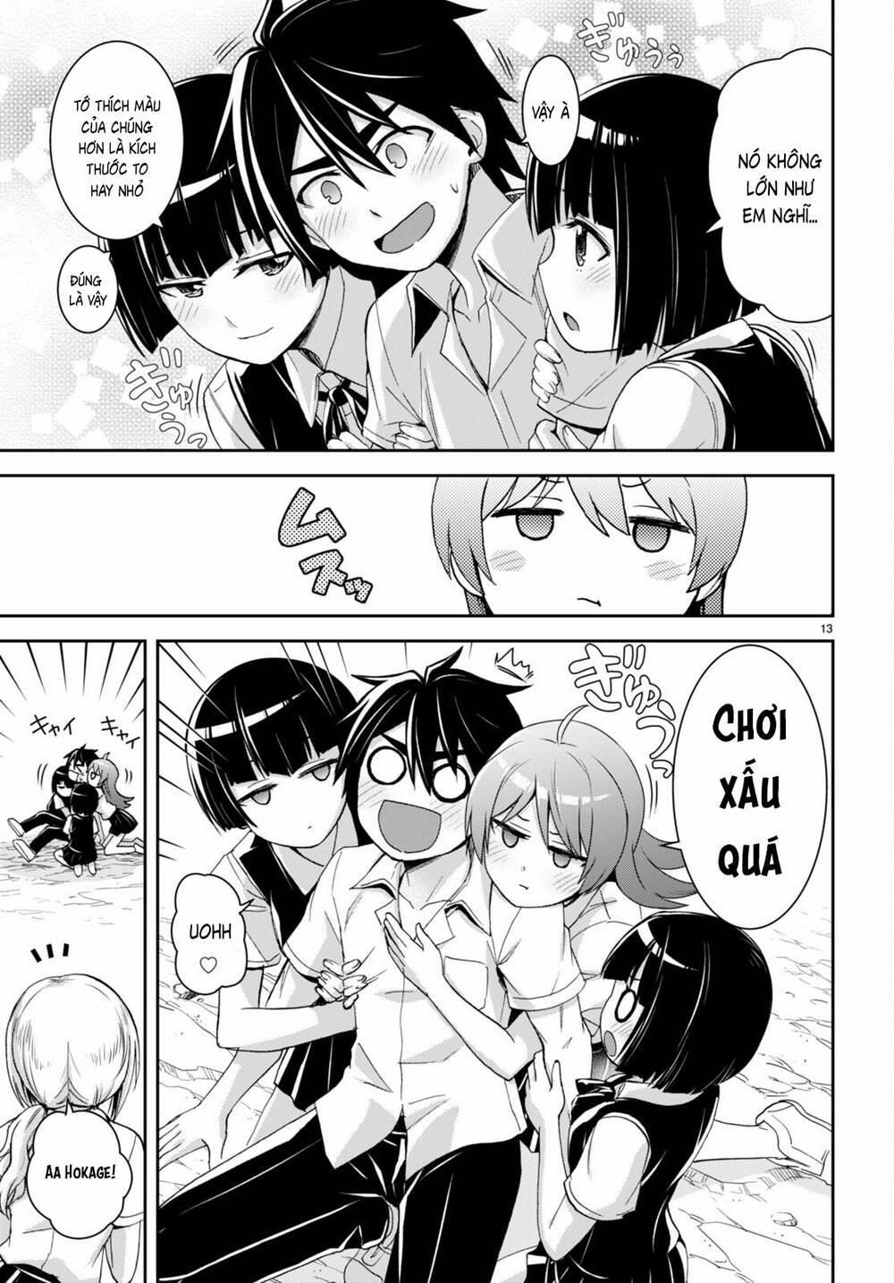 Gakkou No Minna To Isekai No Mujintou Ni Tenishitakedo Ore Dake Rakushou Desu 18 trang 13