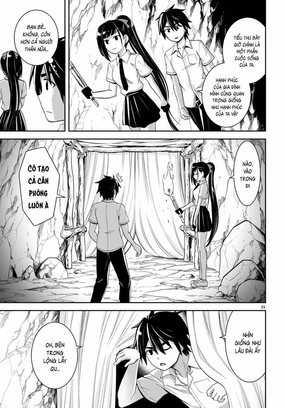 Gakkou No Minna To Isekai No Mujintou Ni Tenishitakedo Ore Dake Rakushou Desu 18 trang 22