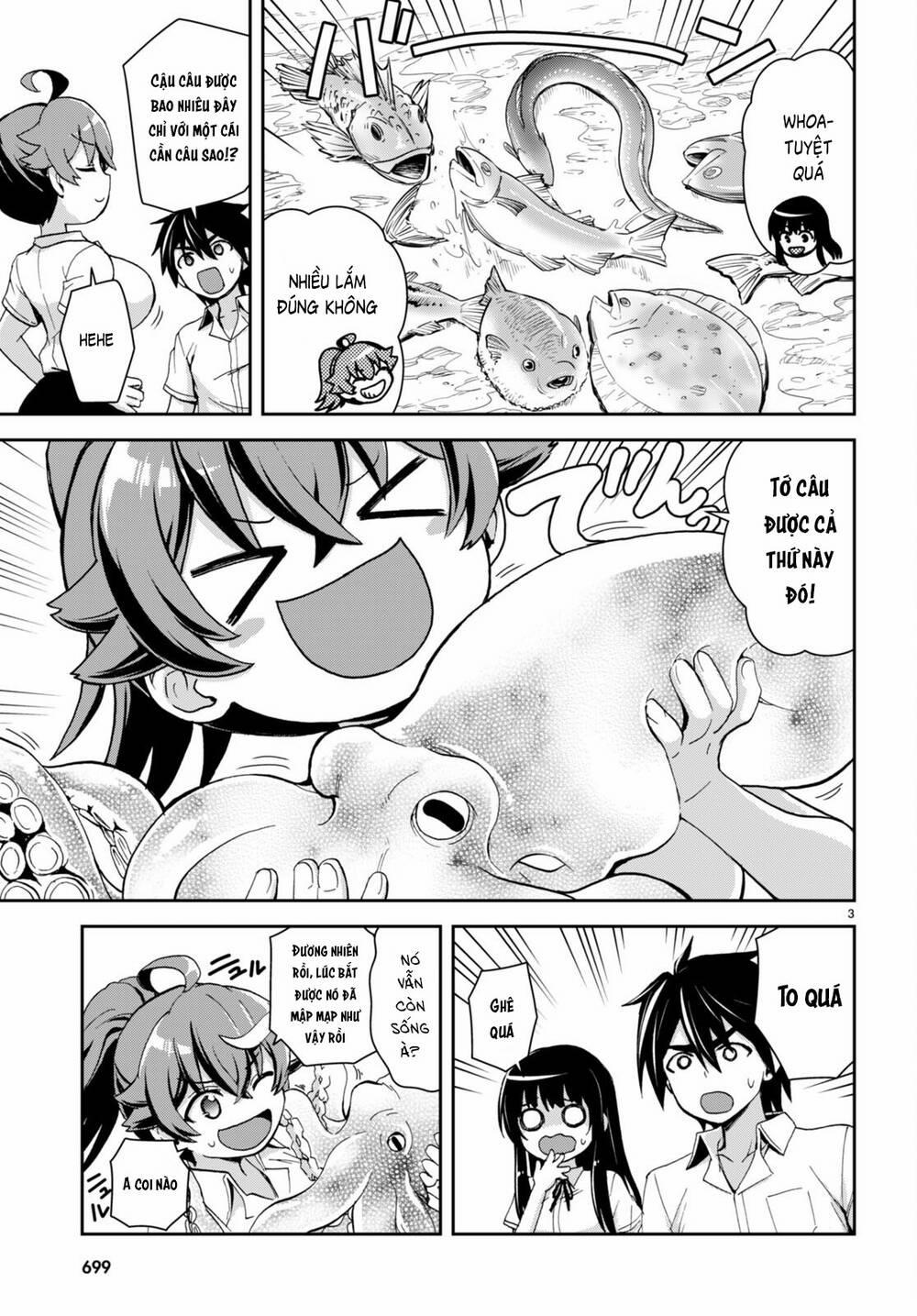 Gakkou No Minna To Isekai No Mujintou Ni Tenishitakedo Ore Dake Rakushou Desu 18 trang 3